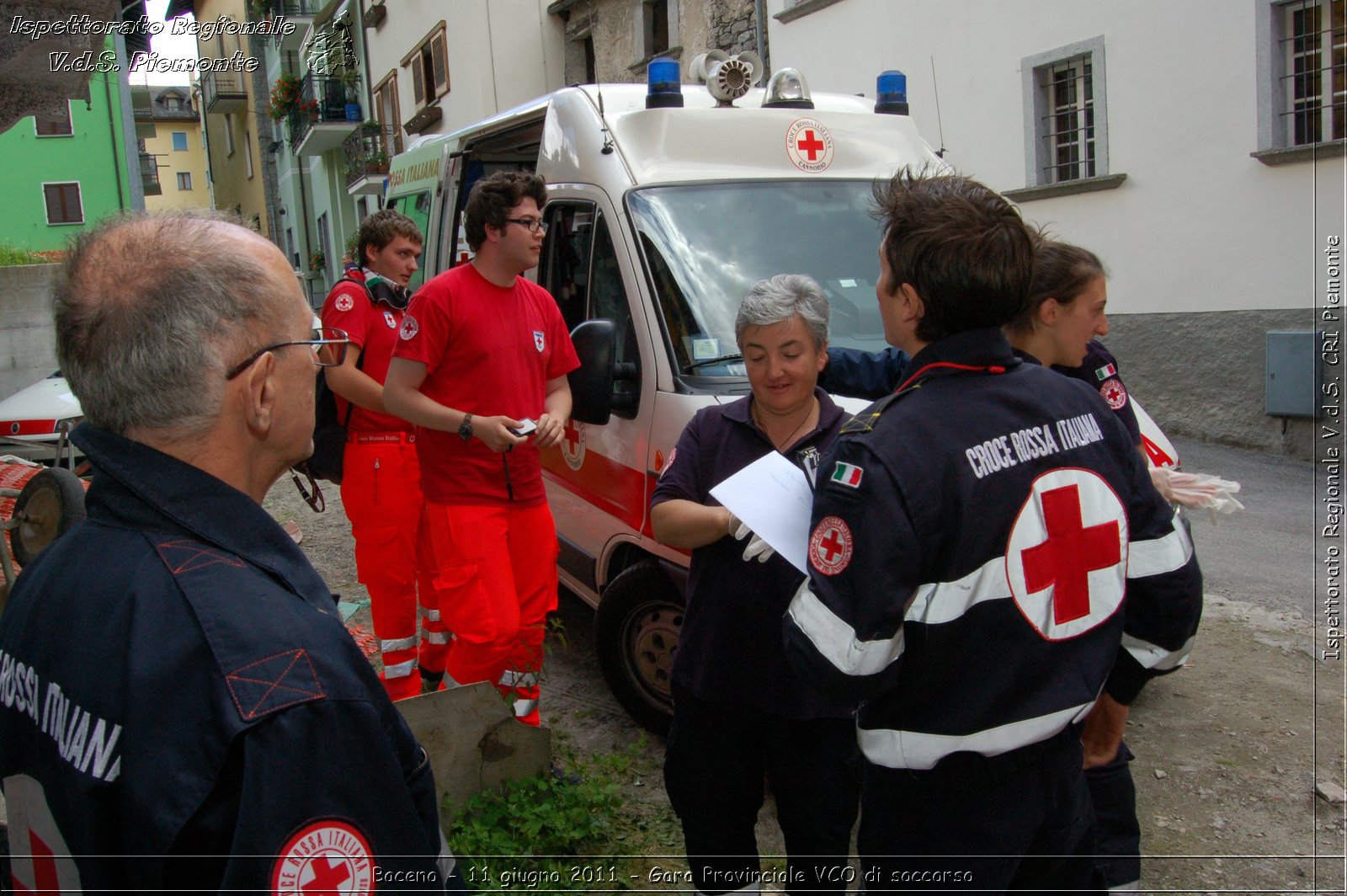 Baceno - 11 giugno 2011 - Gara Provinciale VCO di soccorso -  Croce Rossa Italiana - Ispettorato Regionale Volontari del Soccorso Piemonte