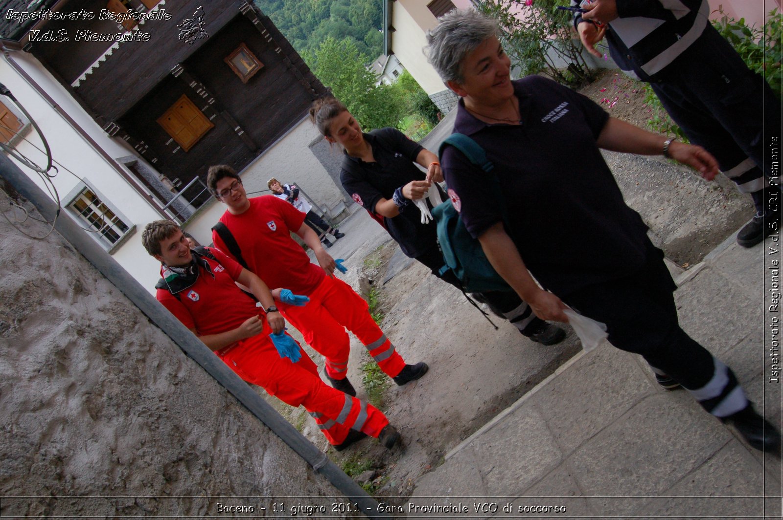 Baceno - 11 giugno 2011 - Gara Provinciale VCO di soccorso -  Croce Rossa Italiana - Ispettorato Regionale Volontari del Soccorso Piemonte