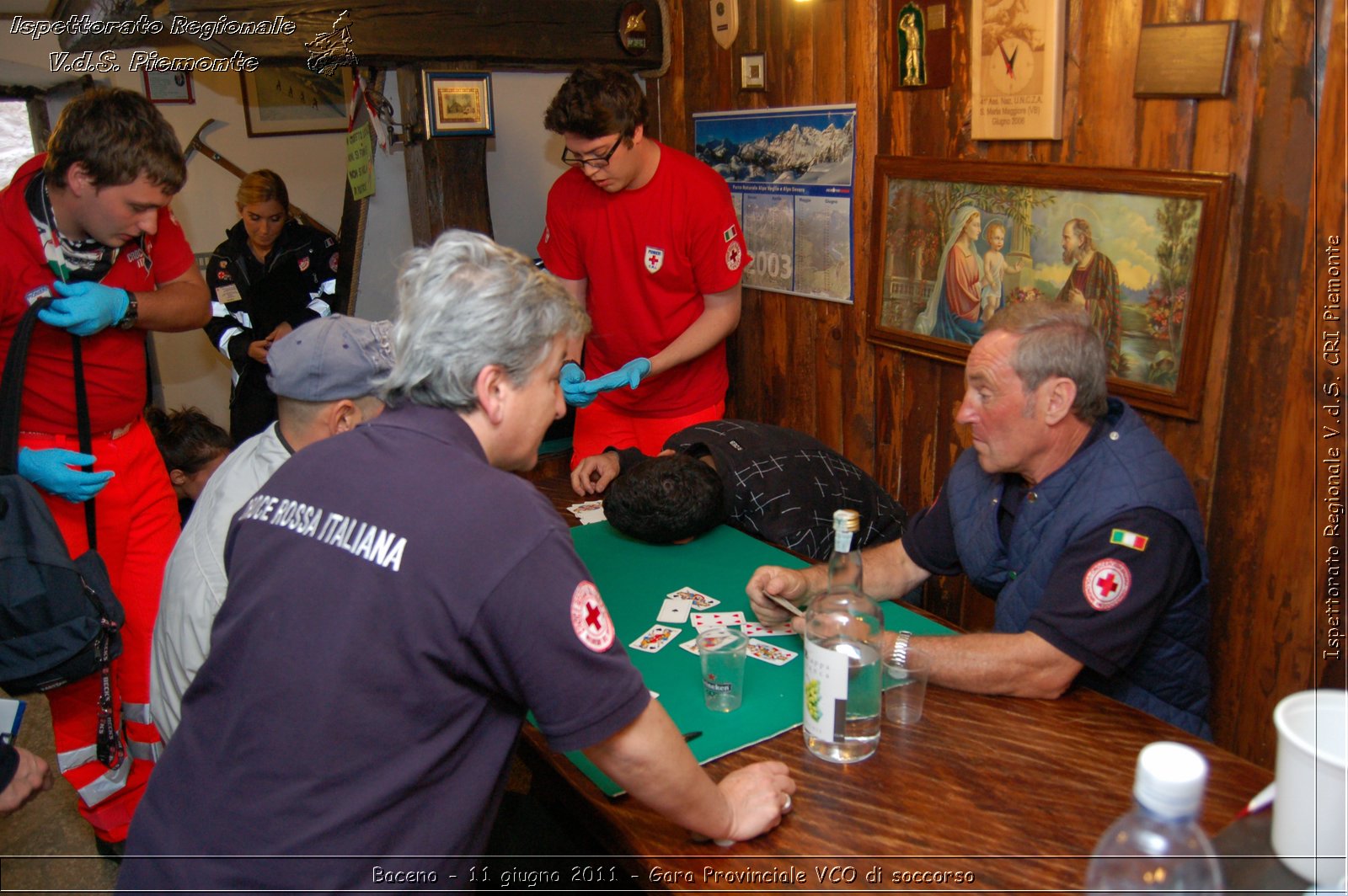 Baceno - 11 giugno 2011 - Gara Provinciale VCO di soccorso -  Croce Rossa Italiana - Ispettorato Regionale Volontari del Soccorso Piemonte