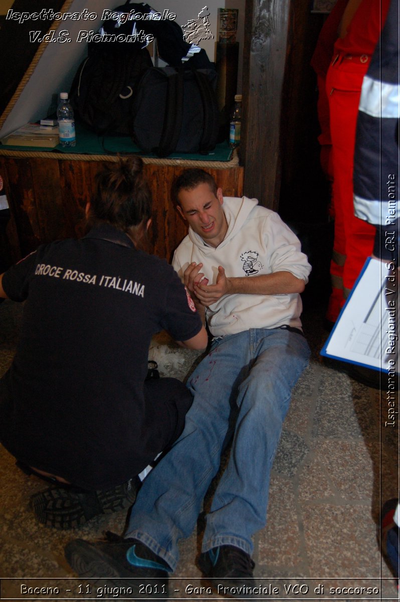 Baceno - 11 giugno 2011 - Gara Provinciale VCO di soccorso -  Croce Rossa Italiana - Ispettorato Regionale Volontari del Soccorso Piemonte