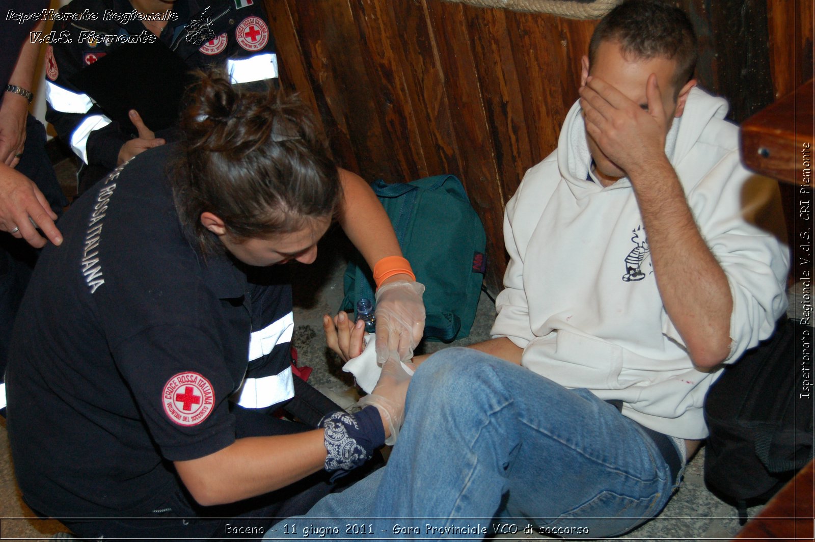 Baceno - 11 giugno 2011 - Gara Provinciale VCO di soccorso -  Croce Rossa Italiana - Ispettorato Regionale Volontari del Soccorso Piemonte