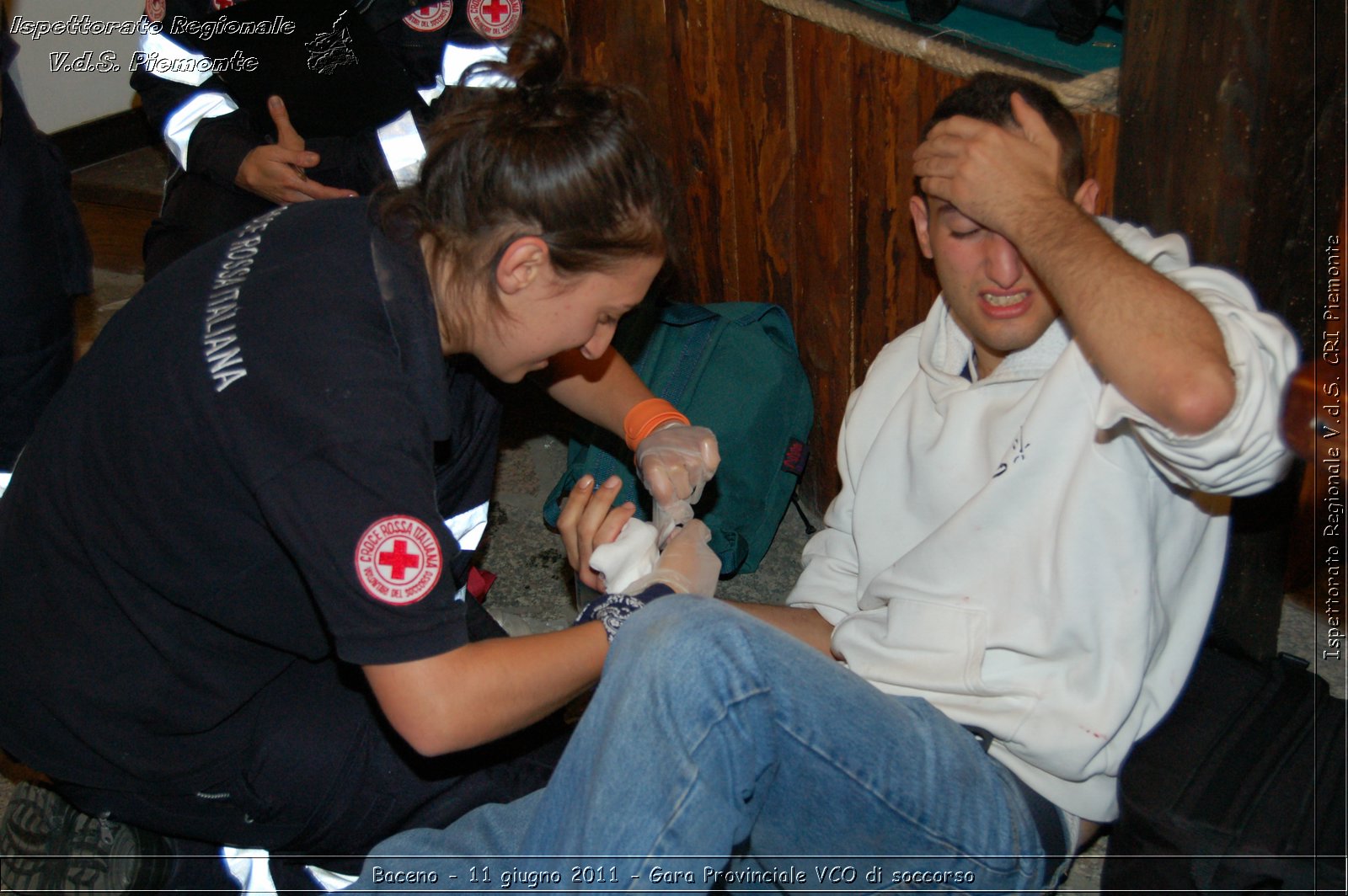 Baceno - 11 giugno 2011 - Gara Provinciale VCO di soccorso -  Croce Rossa Italiana - Ispettorato Regionale Volontari del Soccorso Piemonte