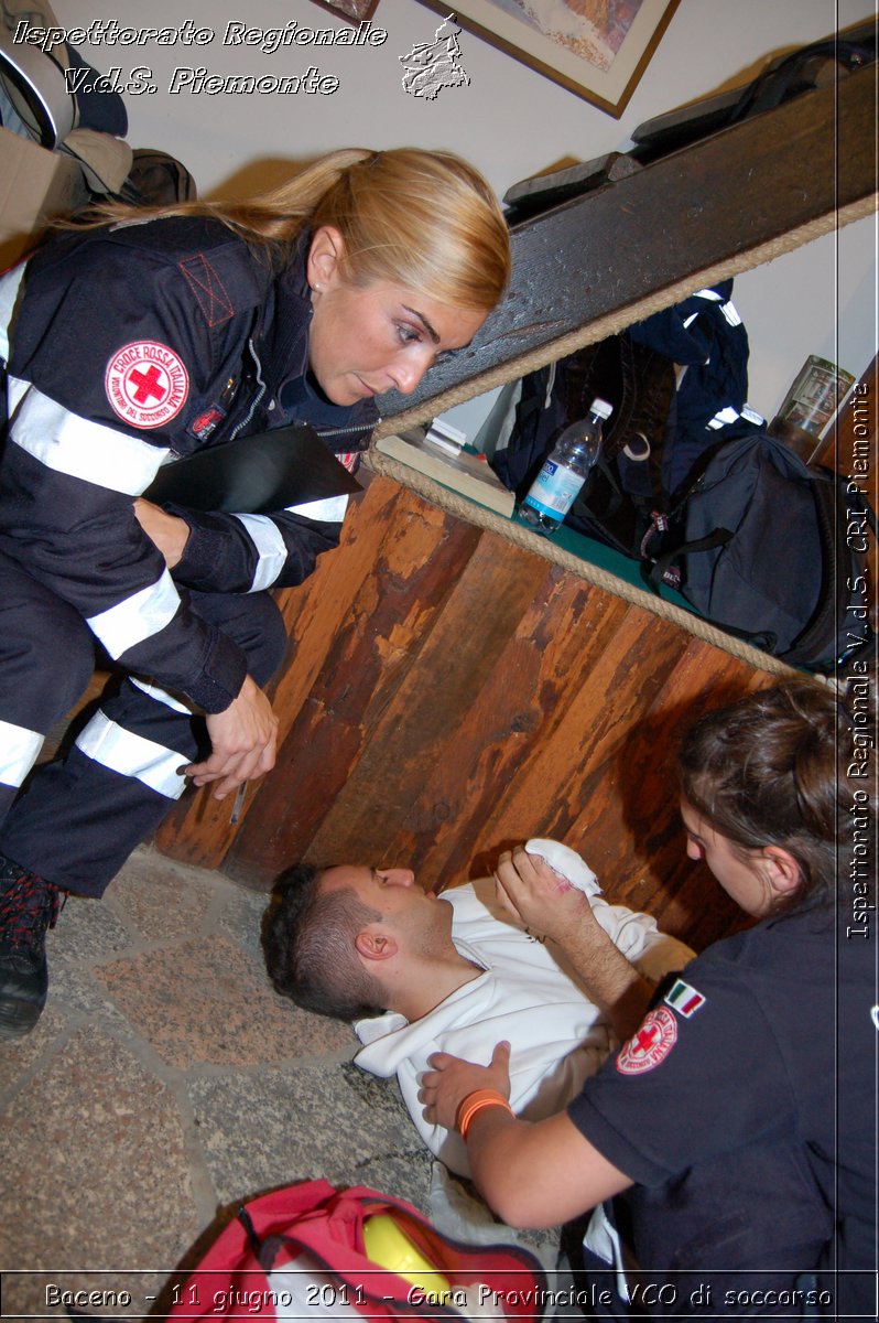 Baceno - 11 giugno 2011 - Gara Provinciale VCO di soccorso -  Croce Rossa Italiana - Ispettorato Regionale Volontari del Soccorso Piemonte