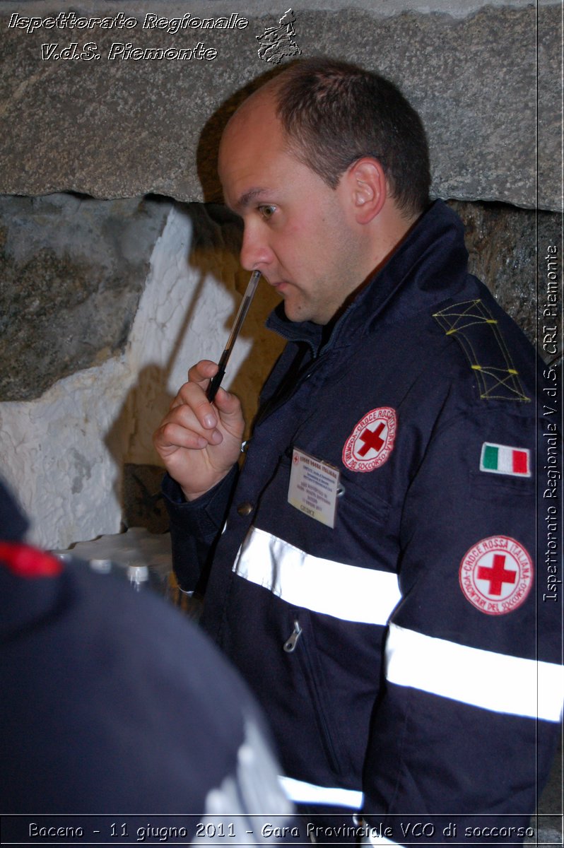 Baceno - 11 giugno 2011 - Gara Provinciale VCO di soccorso -  Croce Rossa Italiana - Ispettorato Regionale Volontari del Soccorso Piemonte