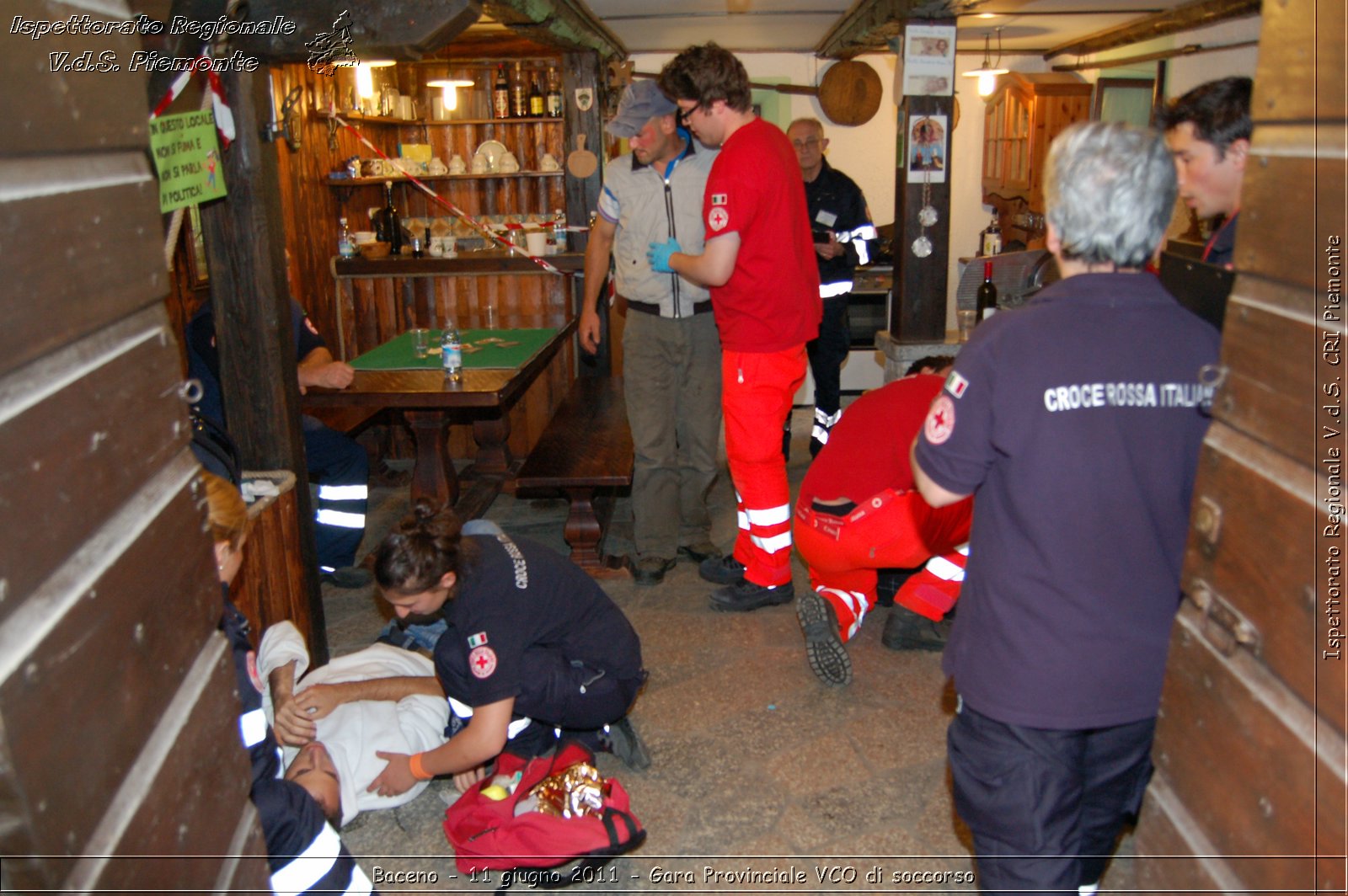 Baceno - 11 giugno 2011 - Gara Provinciale VCO di soccorso -  Croce Rossa Italiana - Ispettorato Regionale Volontari del Soccorso Piemonte