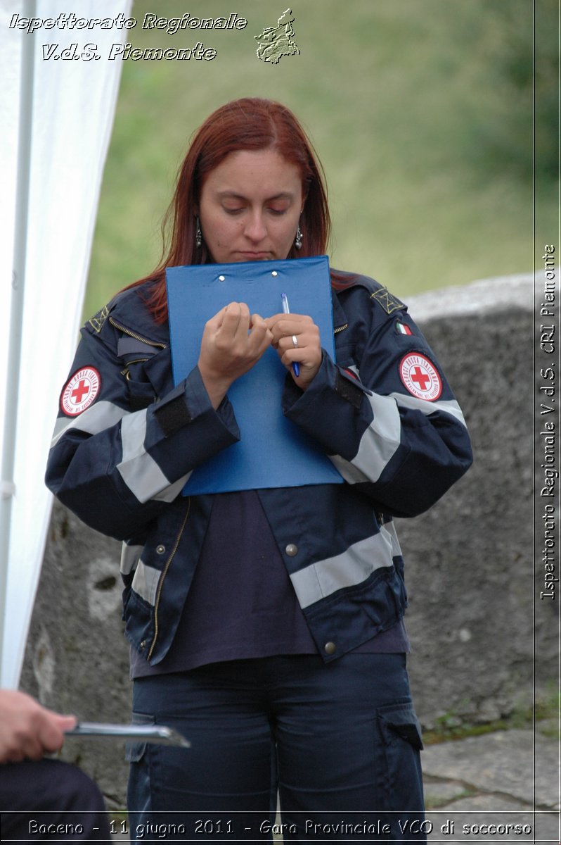 Baceno - 11 giugno 2011 - Gara Provinciale VCO di soccorso -  Croce Rossa Italiana - Ispettorato Regionale Volontari del Soccorso Piemonte