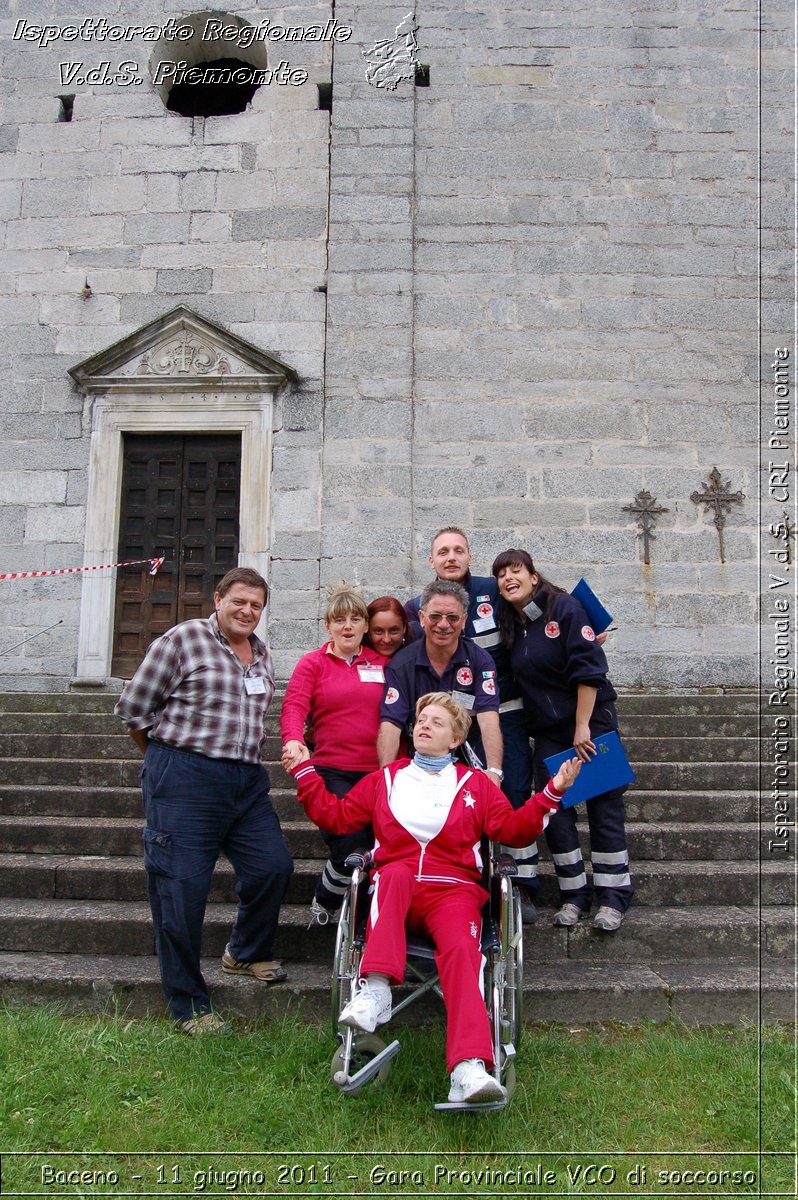 Baceno - 11 giugno 2011 - Gara Provinciale VCO di soccorso -  Croce Rossa Italiana - Ispettorato Regionale Volontari del Soccorso Piemonte