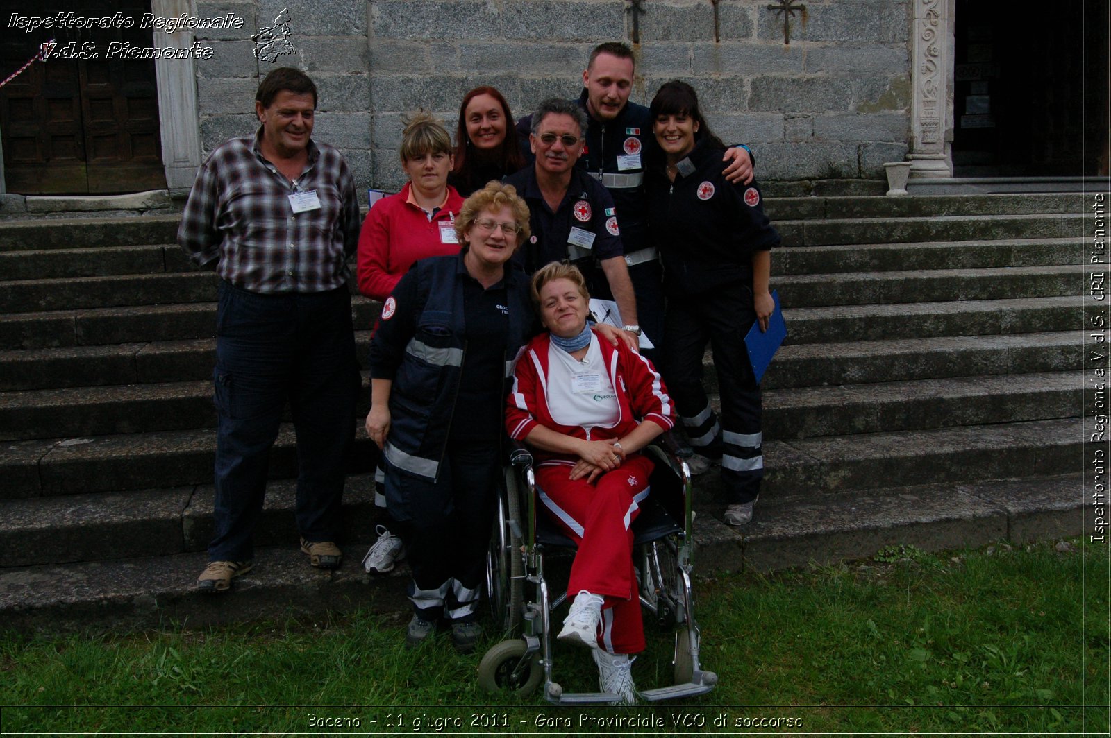 Baceno - 11 giugno 2011 - Gara Provinciale VCO di soccorso -  Croce Rossa Italiana - Ispettorato Regionale Volontari del Soccorso Piemonte
