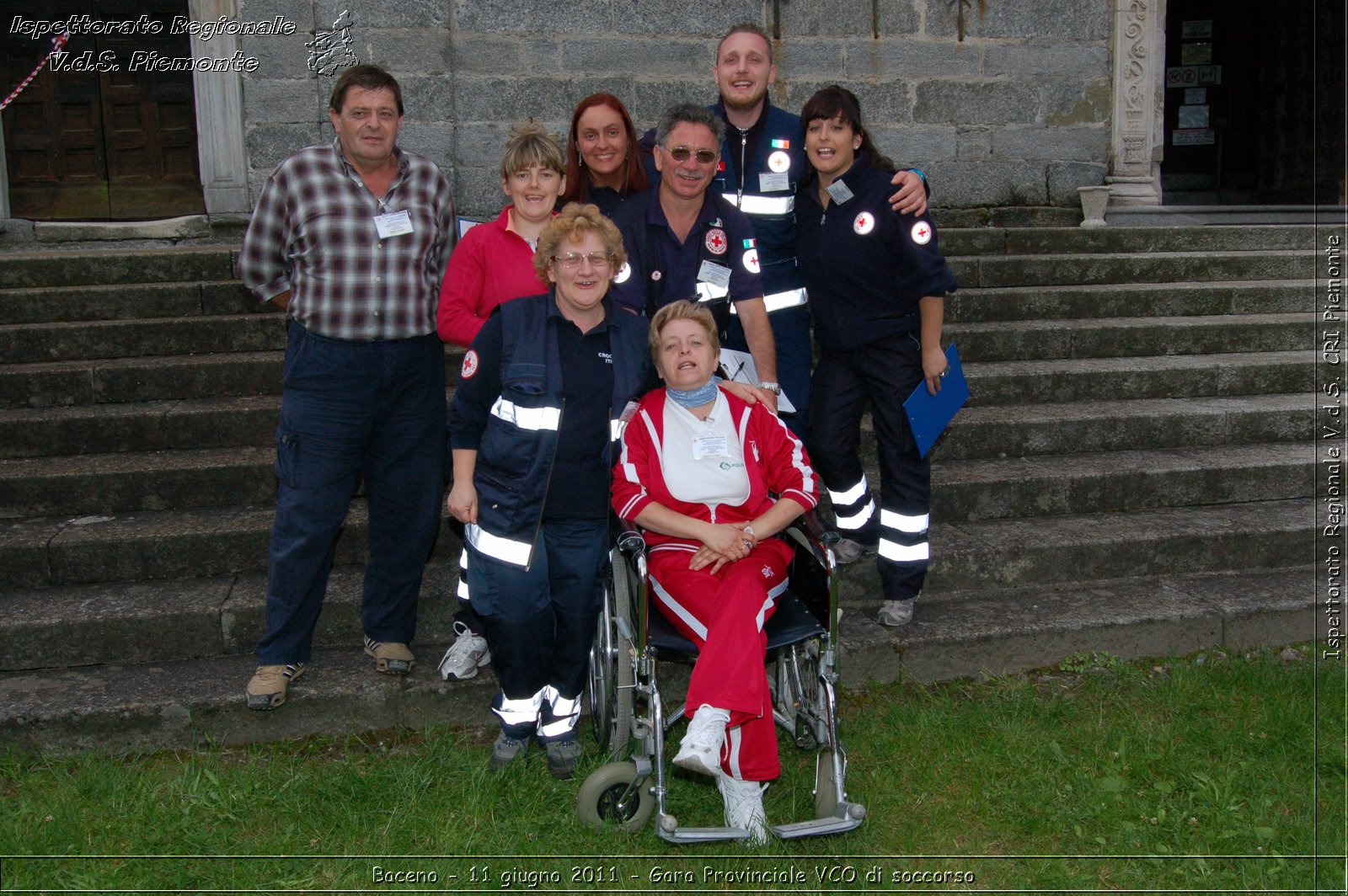 Baceno - 11 giugno 2011 - Gara Provinciale VCO di soccorso -  Croce Rossa Italiana - Ispettorato Regionale Volontari del Soccorso Piemonte