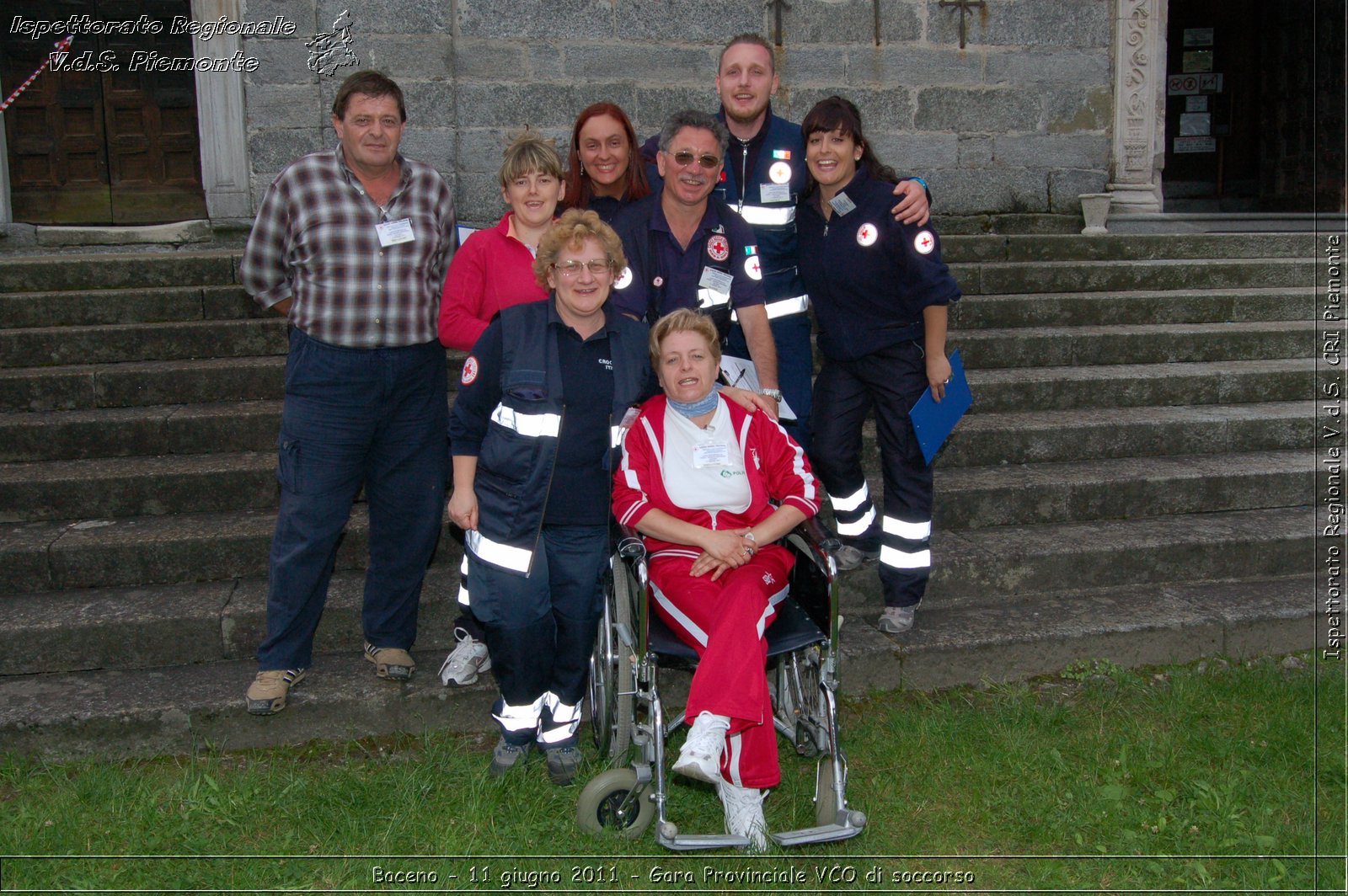 Baceno - 11 giugno 2011 - Gara Provinciale VCO di soccorso -  Croce Rossa Italiana - Ispettorato Regionale Volontari del Soccorso Piemonte