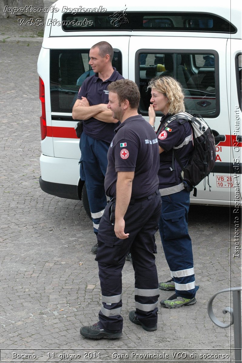 Baceno - 11 giugno 2011 - Gara Provinciale VCO di soccorso -  Croce Rossa Italiana - Ispettorato Regionale Volontari del Soccorso Piemonte