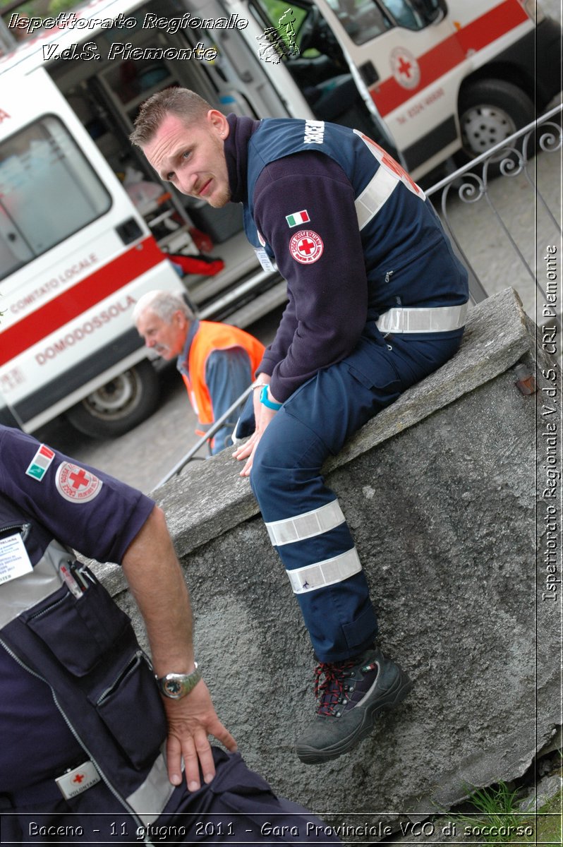 Baceno - 11 giugno 2011 - Gara Provinciale VCO di soccorso -  Croce Rossa Italiana - Ispettorato Regionale Volontari del Soccorso Piemonte