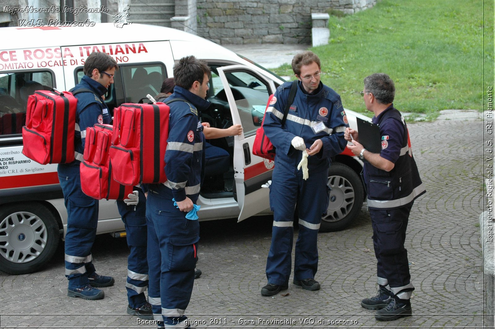 Baceno - 11 giugno 2011 - Gara Provinciale VCO di soccorso -  Croce Rossa Italiana - Ispettorato Regionale Volontari del Soccorso Piemonte