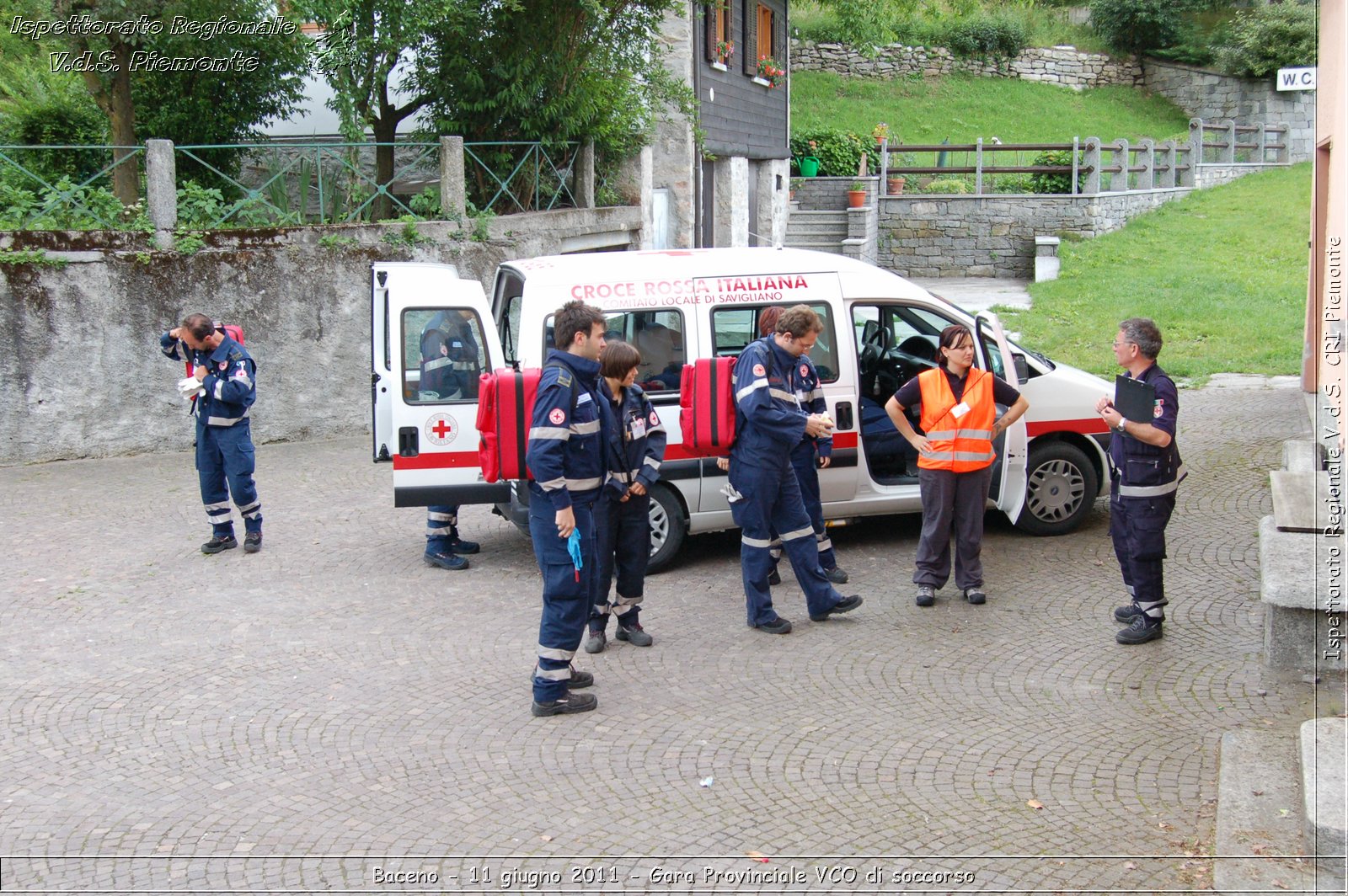 Baceno - 11 giugno 2011 - Gara Provinciale VCO di soccorso -  Croce Rossa Italiana - Ispettorato Regionale Volontari del Soccorso Piemonte