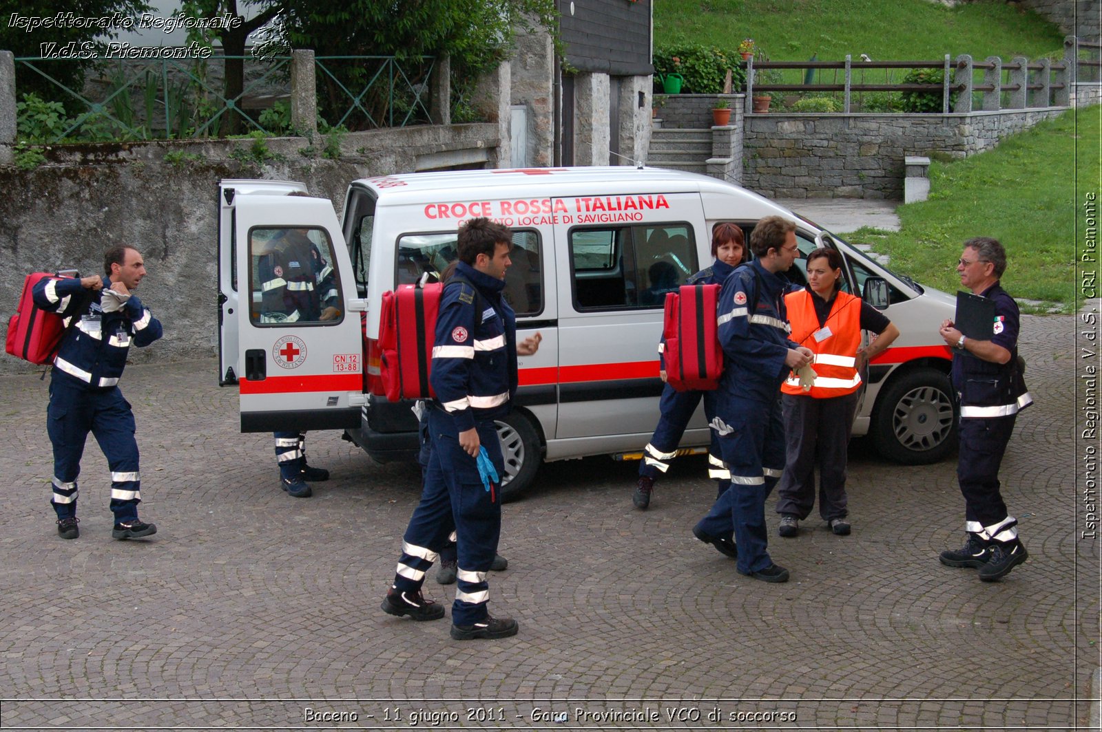Baceno - 11 giugno 2011 - Gara Provinciale VCO di soccorso -  Croce Rossa Italiana - Ispettorato Regionale Volontari del Soccorso Piemonte