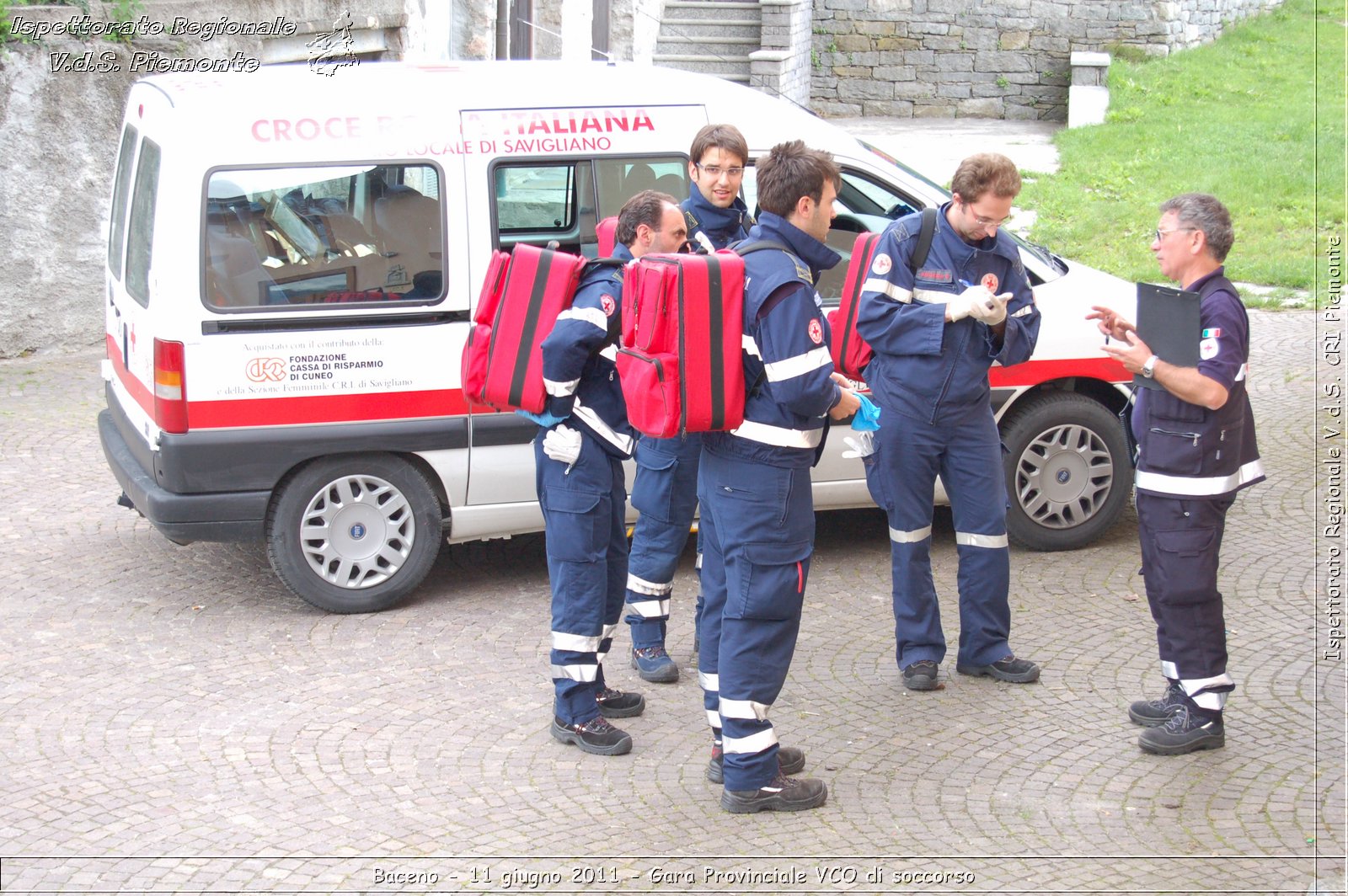 Baceno - 11 giugno 2011 - Gara Provinciale VCO di soccorso -  Croce Rossa Italiana - Ispettorato Regionale Volontari del Soccorso Piemonte