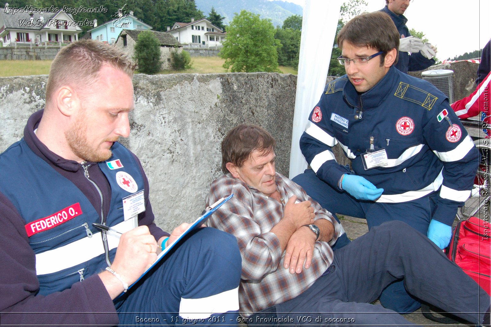 Baceno - 11 giugno 2011 - Gara Provinciale VCO di soccorso -  Croce Rossa Italiana - Ispettorato Regionale Volontari del Soccorso Piemonte