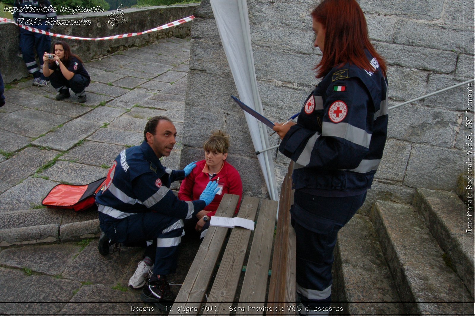 Baceno - 11 giugno 2011 - Gara Provinciale VCO di soccorso -  Croce Rossa Italiana - Ispettorato Regionale Volontari del Soccorso Piemonte