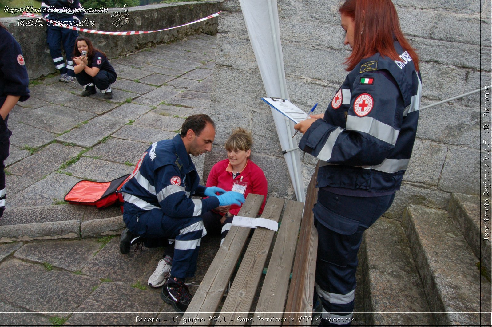 Baceno - 11 giugno 2011 - Gara Provinciale VCO di soccorso -  Croce Rossa Italiana - Ispettorato Regionale Volontari del Soccorso Piemonte