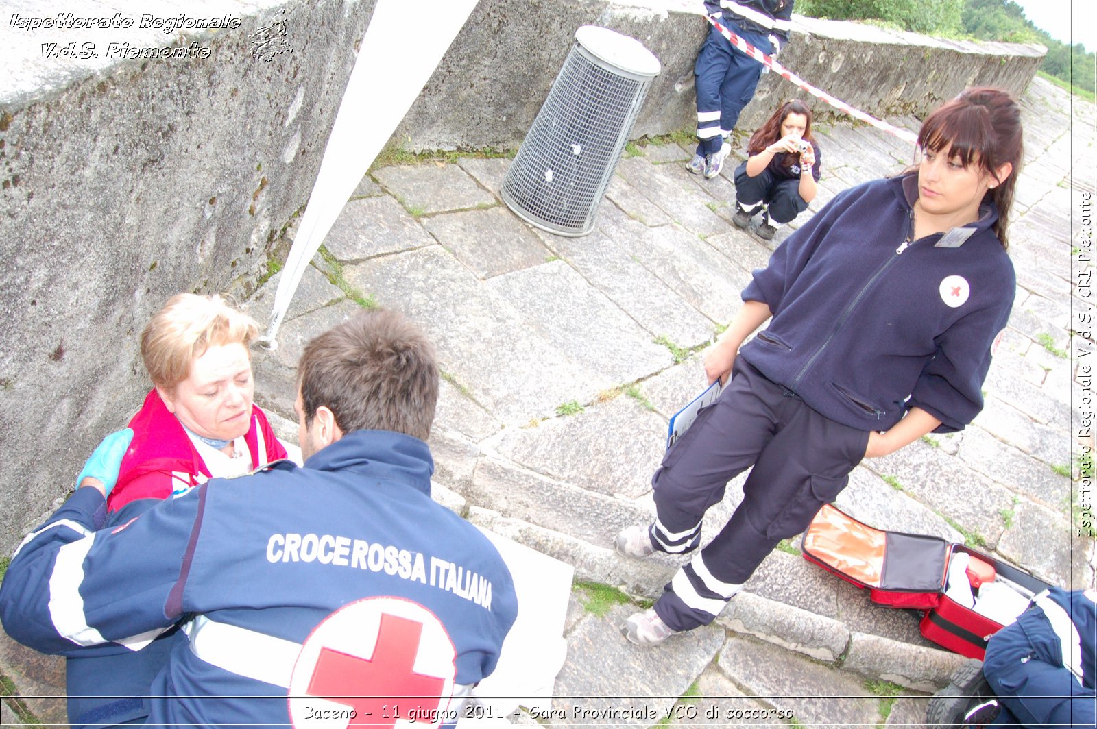 Baceno - 11 giugno 2011 - Gara Provinciale VCO di soccorso -  Croce Rossa Italiana - Ispettorato Regionale Volontari del Soccorso Piemonte
