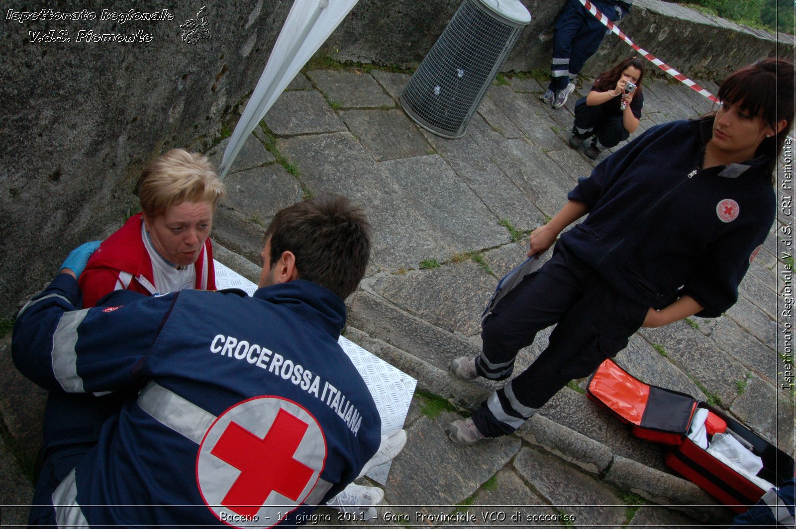 Baceno - 11 giugno 2011 - Gara Provinciale VCO di soccorso -  Croce Rossa Italiana - Ispettorato Regionale Volontari del Soccorso Piemonte
