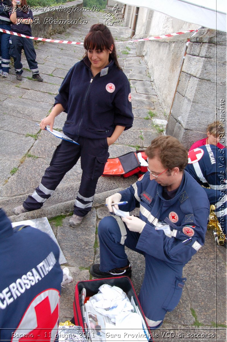 Baceno - 11 giugno 2011 - Gara Provinciale VCO di soccorso -  Croce Rossa Italiana - Ispettorato Regionale Volontari del Soccorso Piemonte