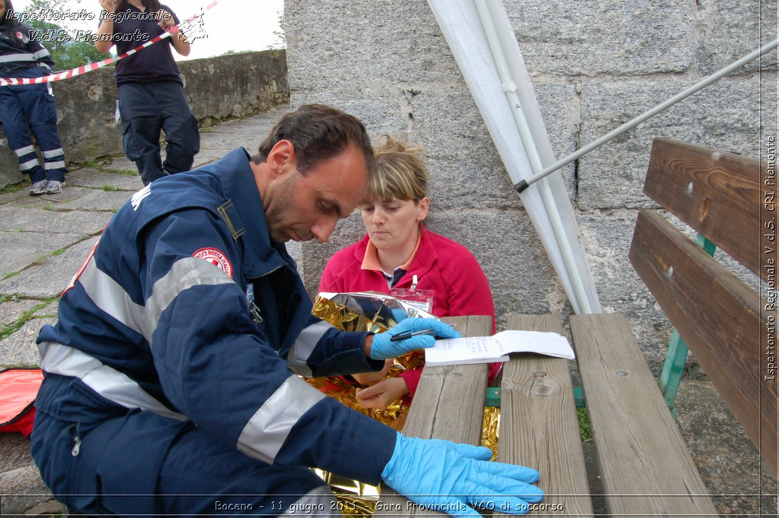 Baceno - 11 giugno 2011 - Gara Provinciale VCO di soccorso -  Croce Rossa Italiana - Ispettorato Regionale Volontari del Soccorso Piemonte