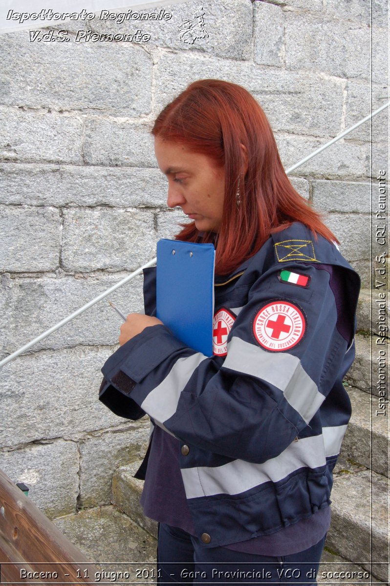 Baceno - 11 giugno 2011 - Gara Provinciale VCO di soccorso -  Croce Rossa Italiana - Ispettorato Regionale Volontari del Soccorso Piemonte