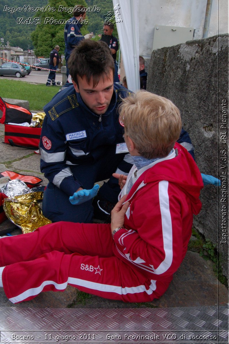 Baceno - 11 giugno 2011 - Gara Provinciale VCO di soccorso -  Croce Rossa Italiana - Ispettorato Regionale Volontari del Soccorso Piemonte