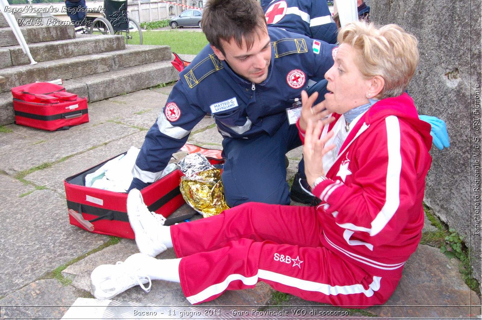 Baceno - 11 giugno 2011 - Gara Provinciale VCO di soccorso -  Croce Rossa Italiana - Ispettorato Regionale Volontari del Soccorso Piemonte