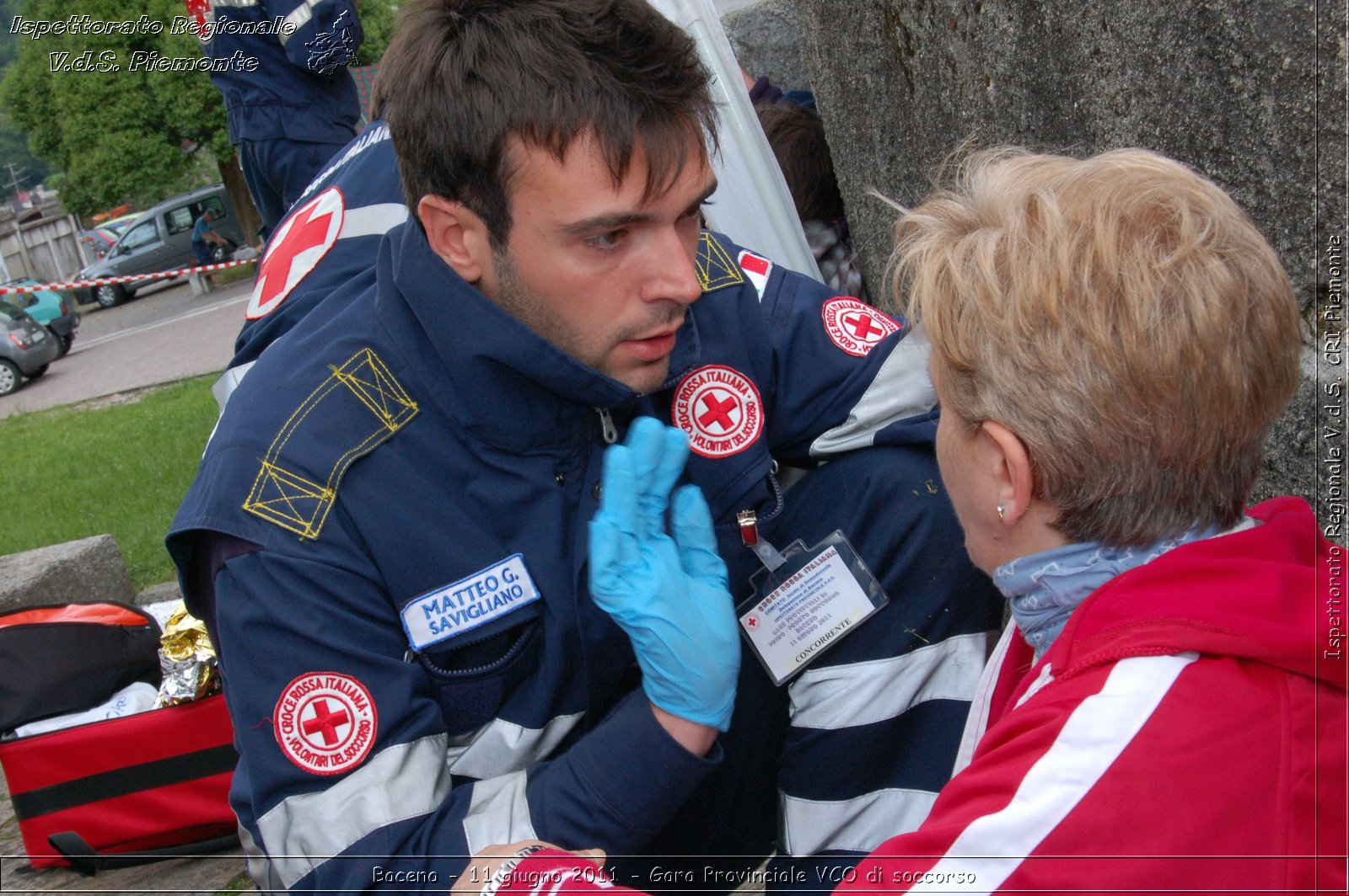 Baceno - 11 giugno 2011 - Gara Provinciale VCO di soccorso -  Croce Rossa Italiana - Ispettorato Regionale Volontari del Soccorso Piemonte