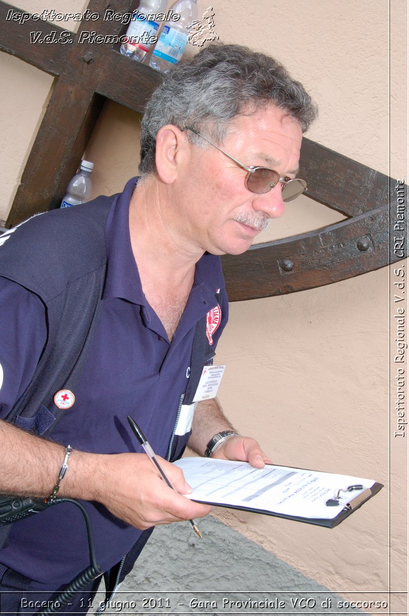 Baceno - 11 giugno 2011 - Gara Provinciale VCO di soccorso -  Croce Rossa Italiana - Ispettorato Regionale Volontari del Soccorso Piemonte