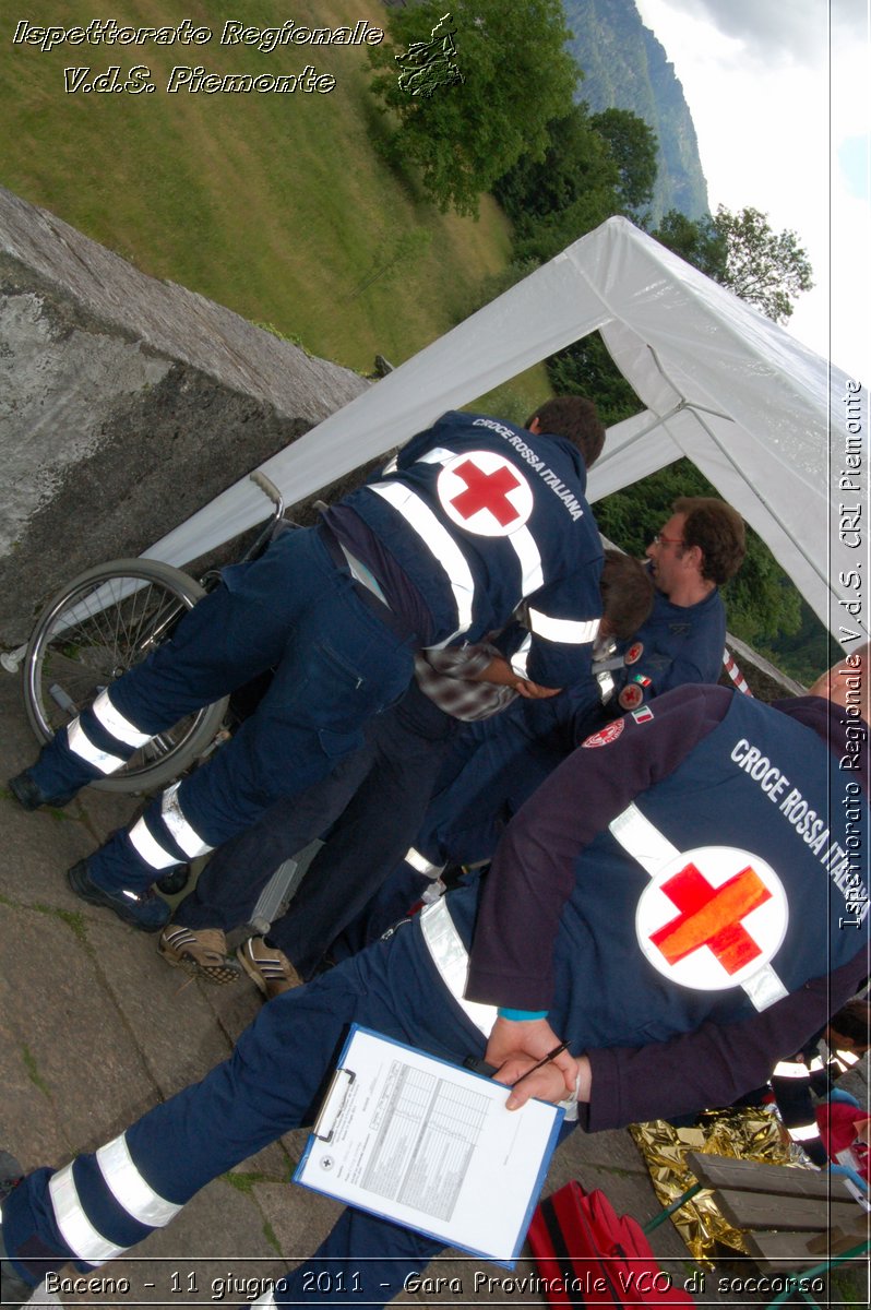 Baceno - 11 giugno 2011 - Gara Provinciale VCO di soccorso -  Croce Rossa Italiana - Ispettorato Regionale Volontari del Soccorso Piemonte