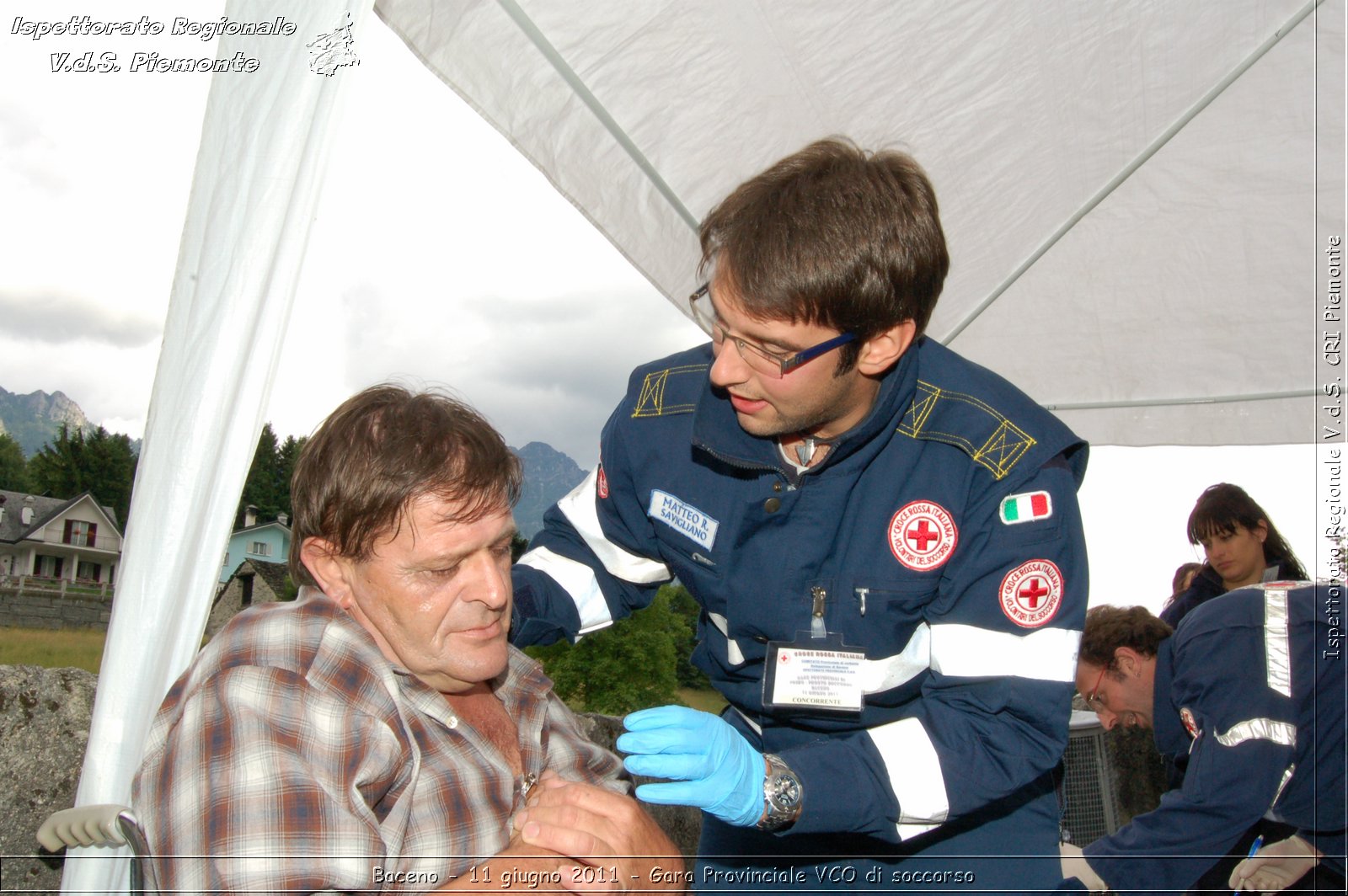 Baceno - 11 giugno 2011 - Gara Provinciale VCO di soccorso -  Croce Rossa Italiana - Ispettorato Regionale Volontari del Soccorso Piemonte