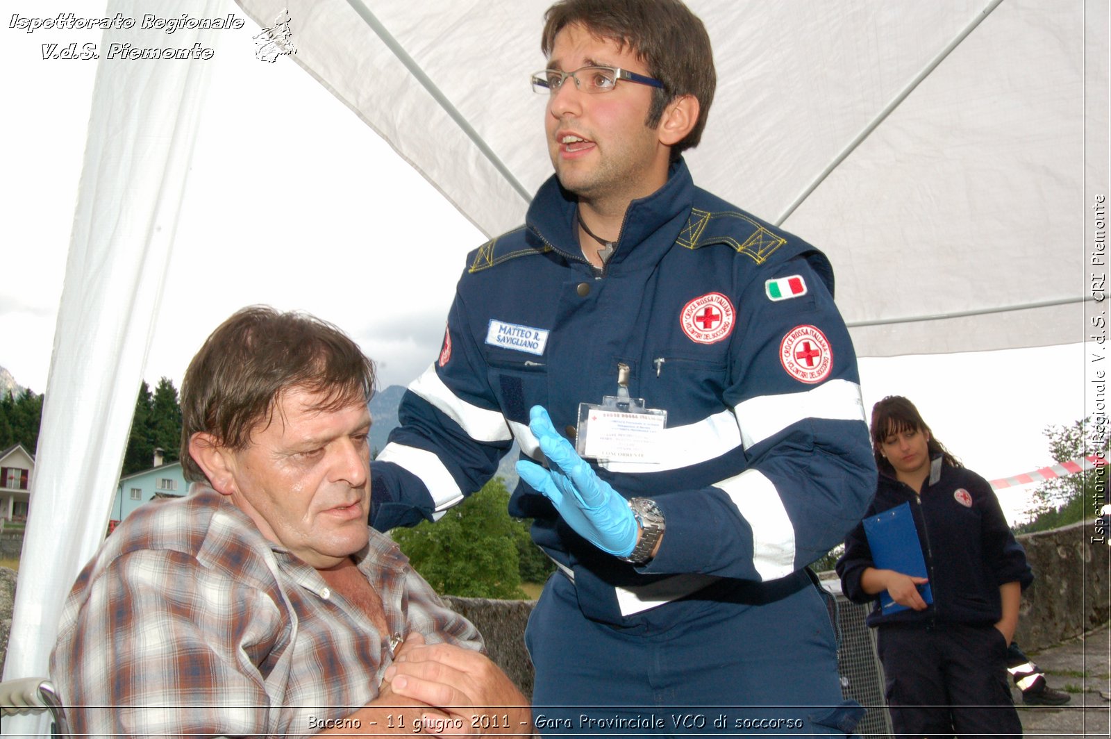 Baceno - 11 giugno 2011 - Gara Provinciale VCO di soccorso -  Croce Rossa Italiana - Ispettorato Regionale Volontari del Soccorso Piemonte
