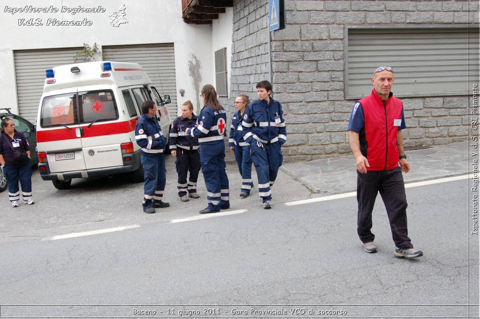 Baceno - 11 giugno 2011 - Gara Provinciale VCO di soccorso -  Croce Rossa Italiana - Ispettorato Regionale Volontari del Soccorso Piemonte