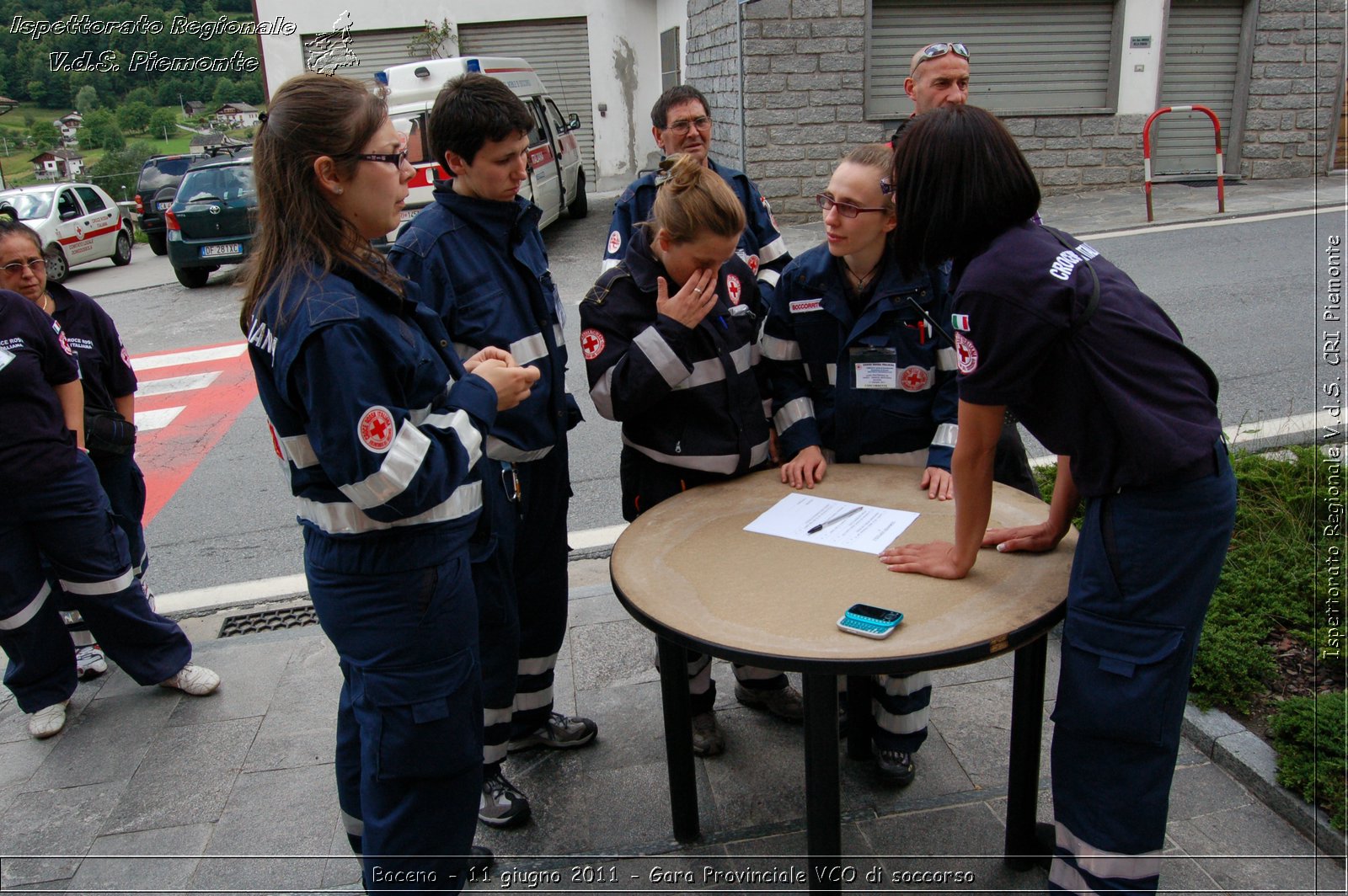 Baceno - 11 giugno 2011 - Gara Provinciale VCO di soccorso -  Croce Rossa Italiana - Ispettorato Regionale Volontari del Soccorso Piemonte