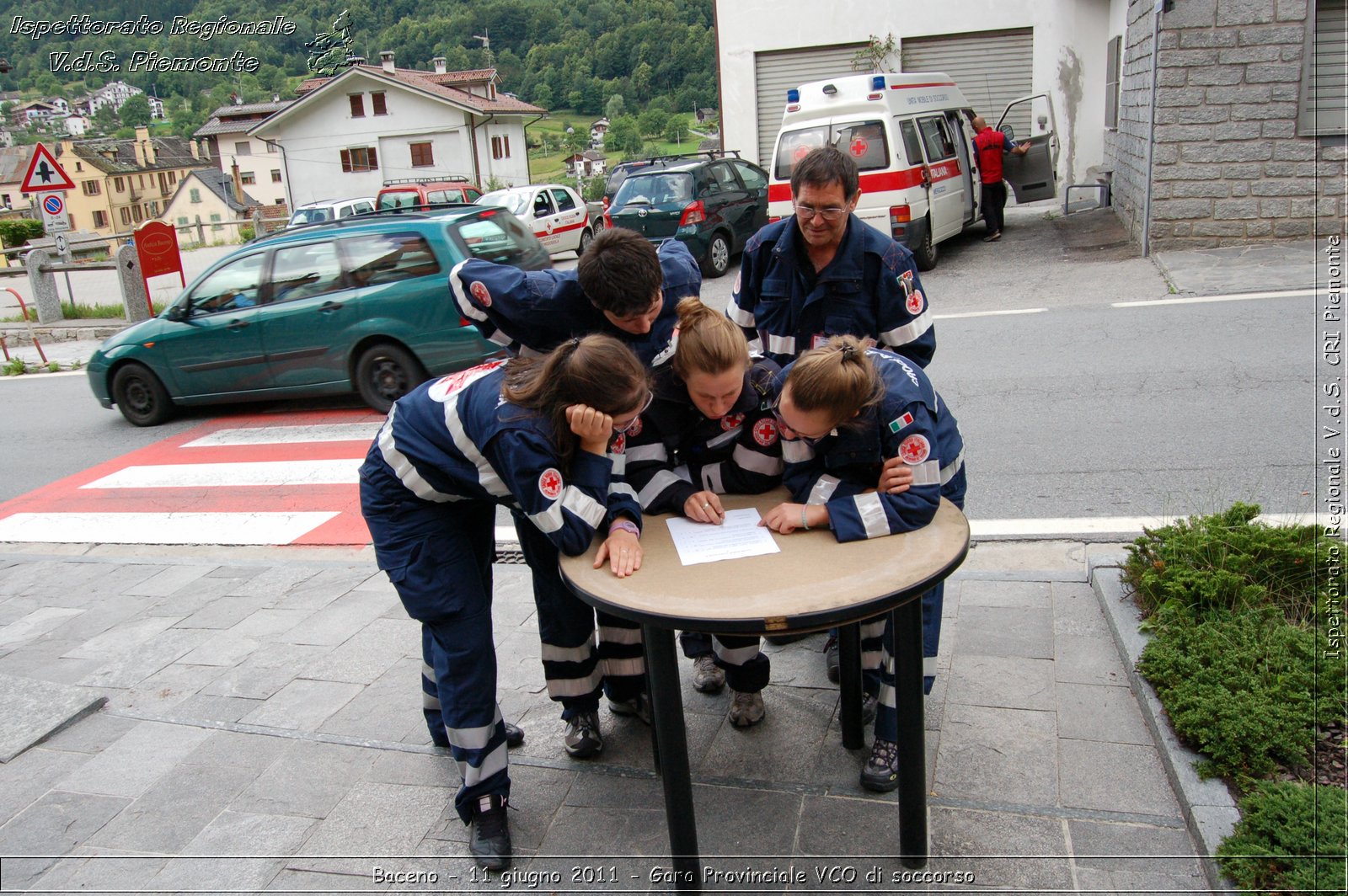 Baceno - 11 giugno 2011 - Gara Provinciale VCO di soccorso -  Croce Rossa Italiana - Ispettorato Regionale Volontari del Soccorso Piemonte