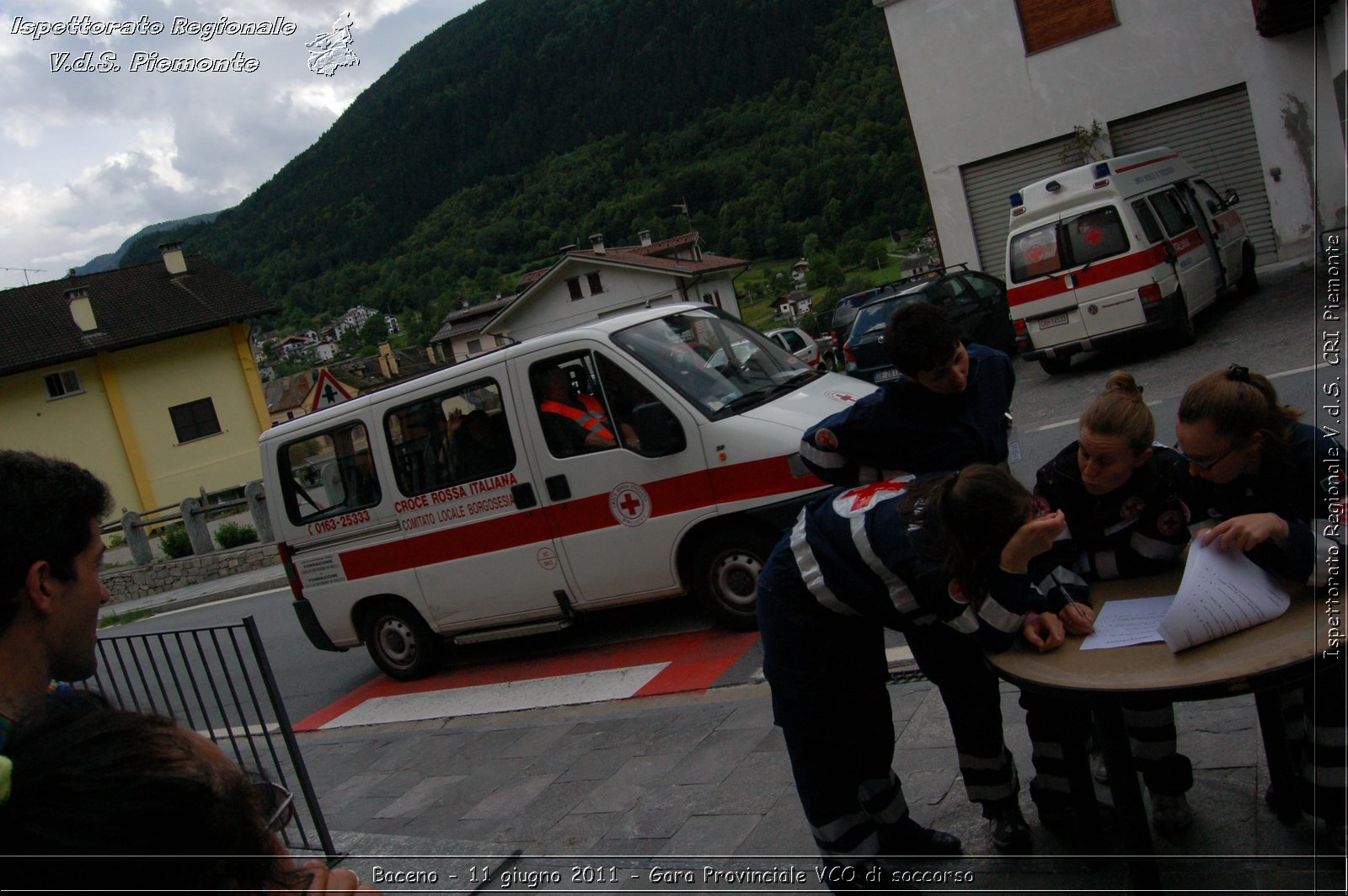 Baceno - 11 giugno 2011 - Gara Provinciale VCO di soccorso -  Croce Rossa Italiana - Ispettorato Regionale Volontari del Soccorso Piemonte