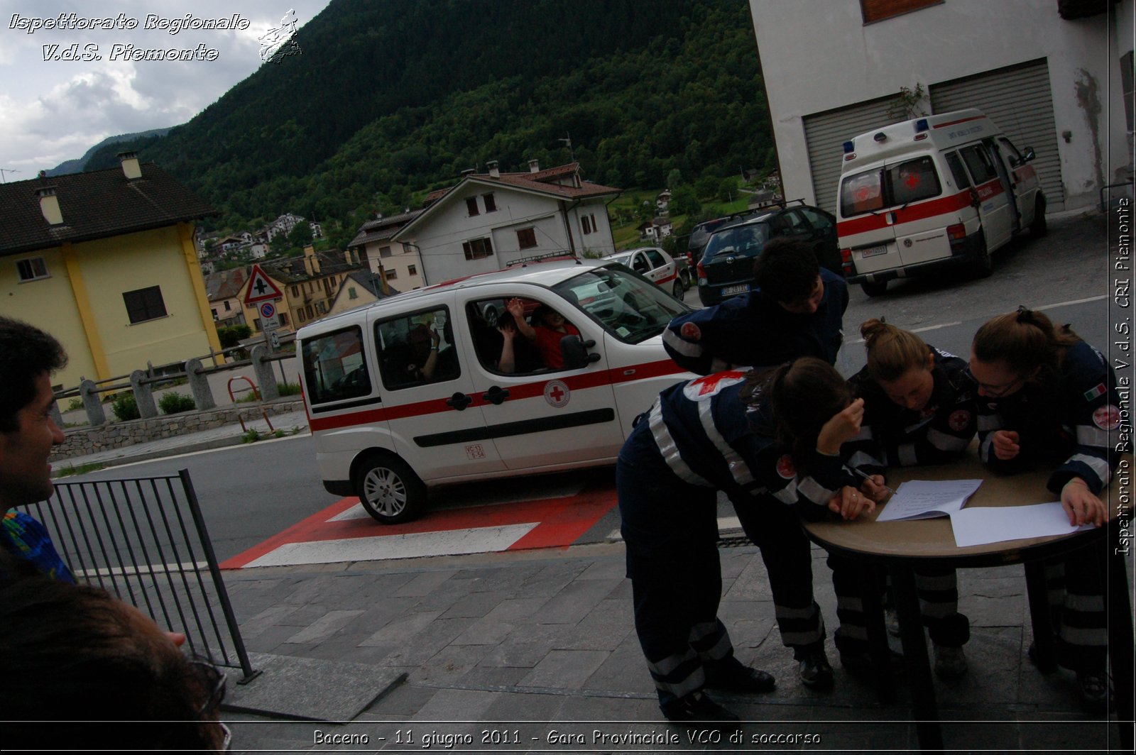 Baceno - 11 giugno 2011 - Gara Provinciale VCO di soccorso -  Croce Rossa Italiana - Ispettorato Regionale Volontari del Soccorso Piemonte
