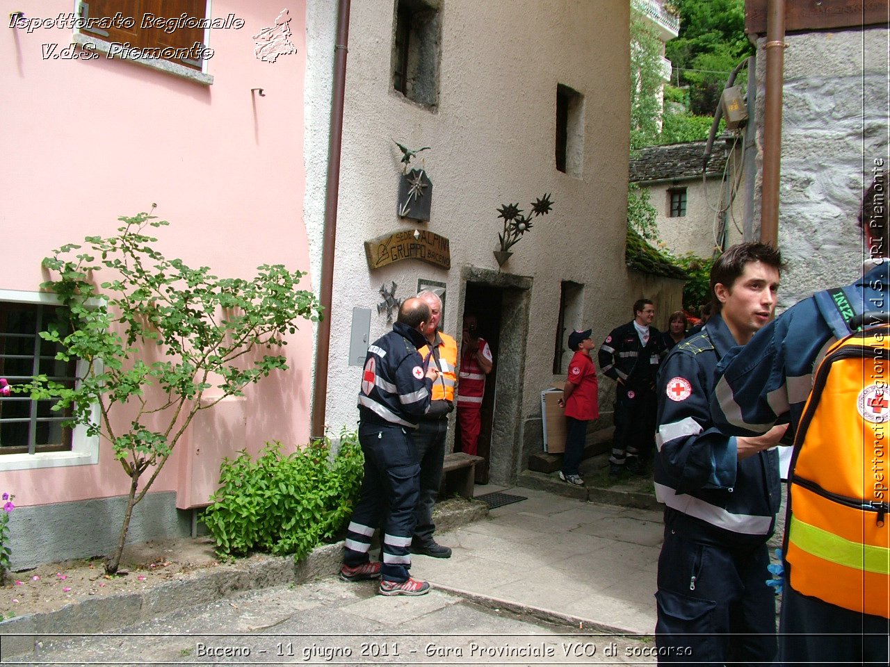 Baceno - 11 giugno 2011 - Gara Provinciale VCO di soccorso -  Croce Rossa Italiana - Ispettorato Regionale Volontari del Soccorso Piemonte