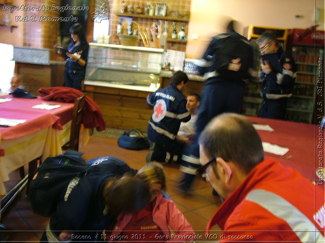 Baceno - 11 giugno 2011 - Gara Provinciale VCO di soccorso -  Croce Rossa Italiana - Ispettorato Regionale Volontari del Soccorso Piemonte
