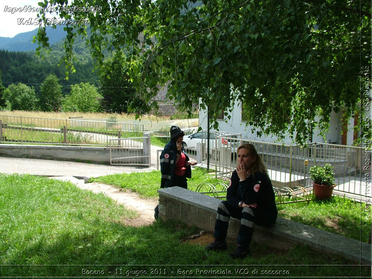 Baceno - 11 giugno 2011 - Gara Provinciale VCO di soccorso -  Croce Rossa Italiana - Ispettorato Regionale Volontari del Soccorso Piemonte