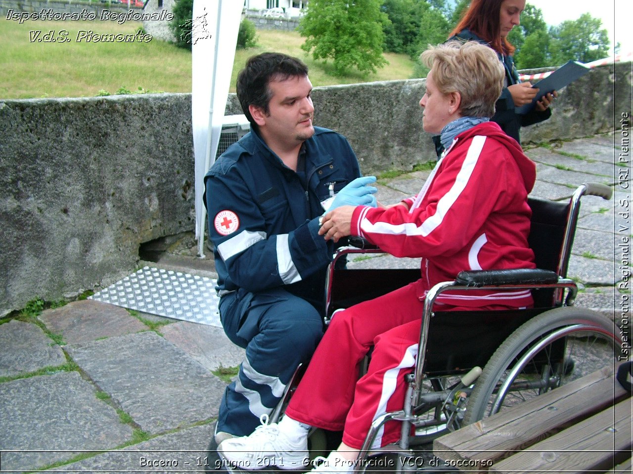 Baceno - 11 giugno 2011 - Gara Provinciale VCO di soccorso -  Croce Rossa Italiana - Ispettorato Regionale Volontari del Soccorso Piemonte