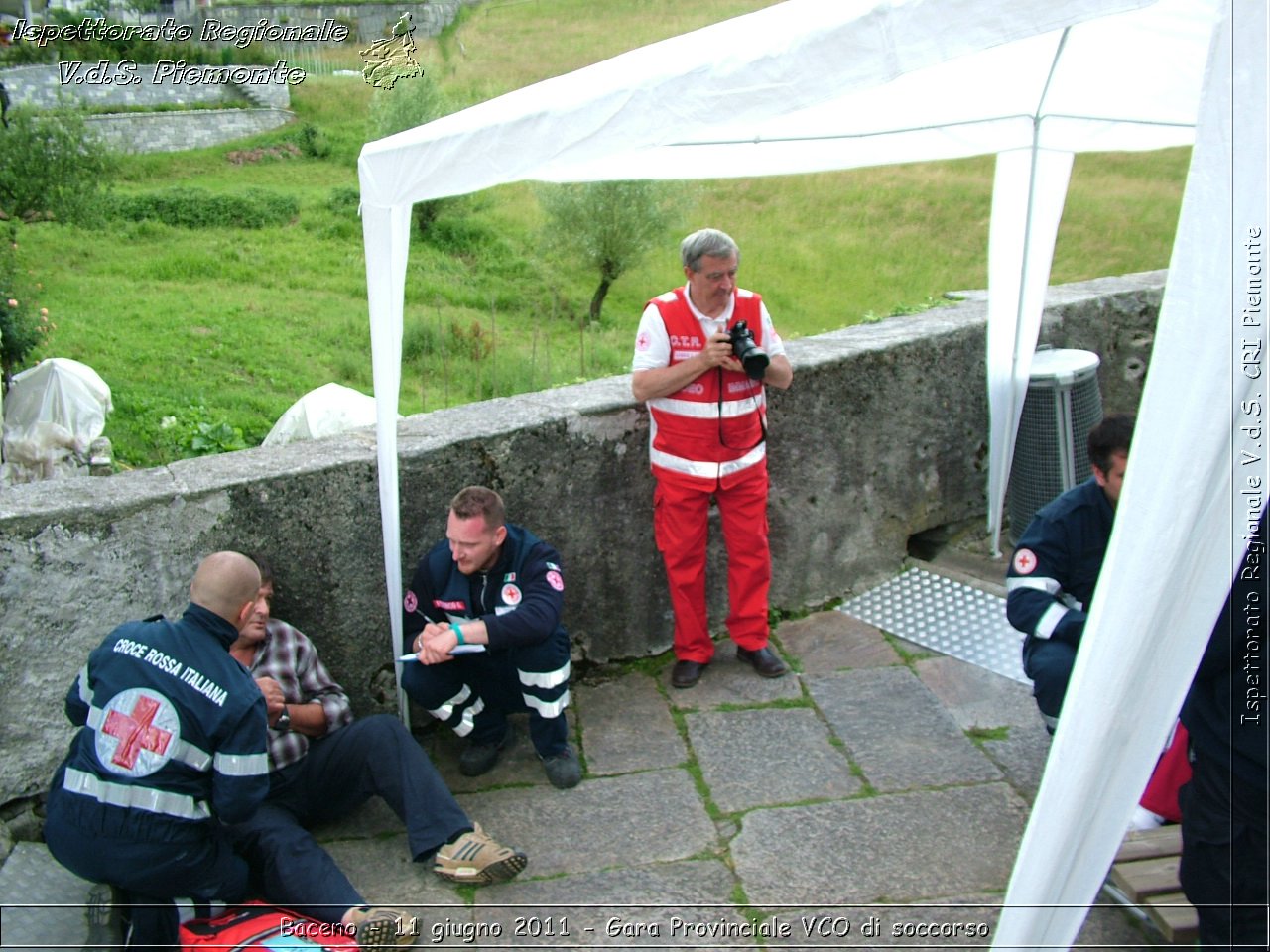 Baceno - 11 giugno 2011 - Gara Provinciale VCO di soccorso -  Croce Rossa Italiana - Ispettorato Regionale Volontari del Soccorso Piemonte