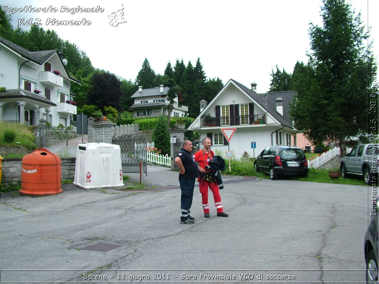 Baceno - 11 giugno 2011 - Gara Provinciale VCO di soccorso -  Croce Rossa Italiana - Ispettorato Regionale Volontari del Soccorso Piemonte
