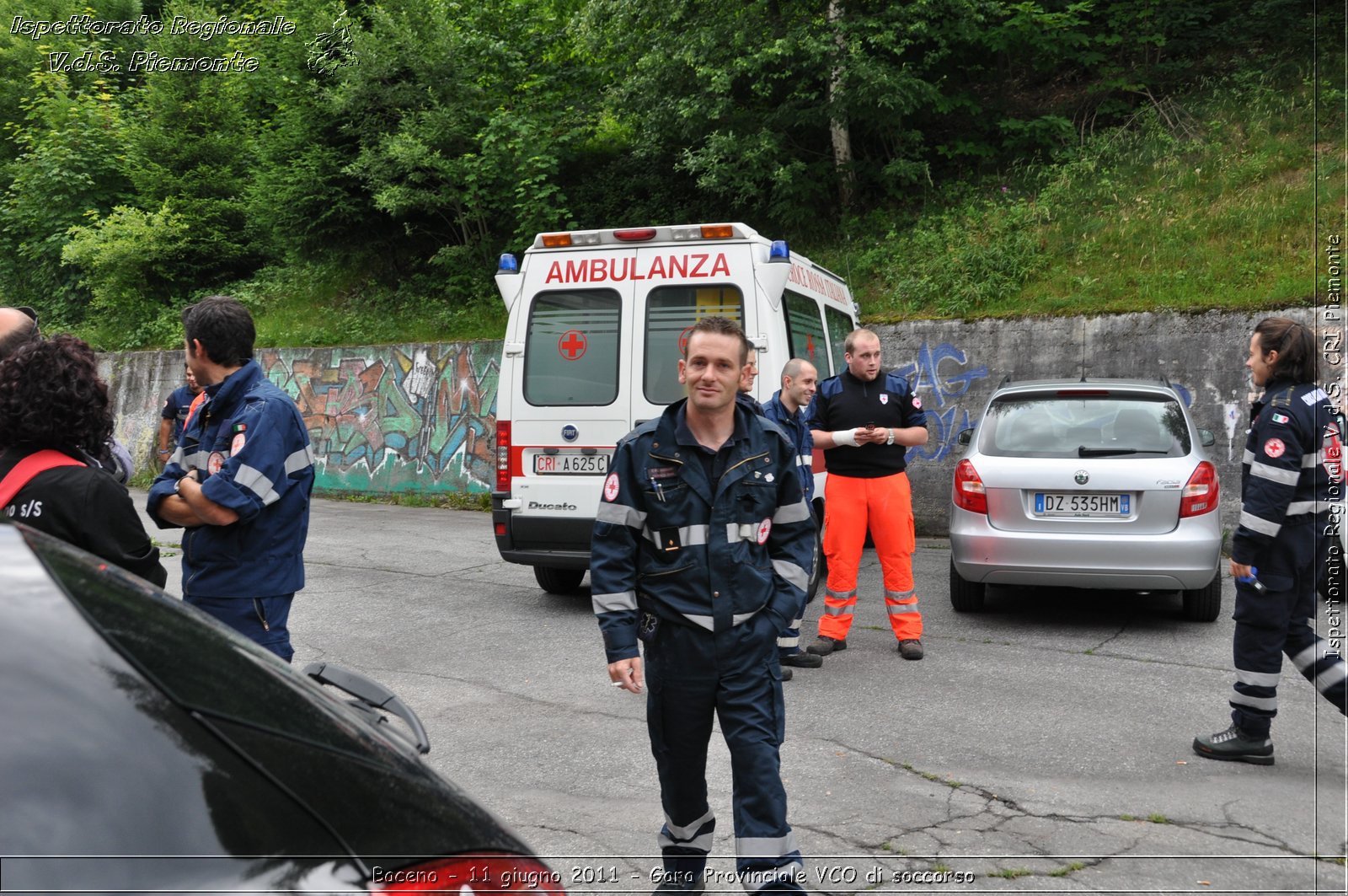 Baceno - 11 giugno 2011 - Gara Provinciale VCO di soccorso -  Croce Rossa Italiana - Ispettorato Regionale Volontari del Soccorso Piemonte
