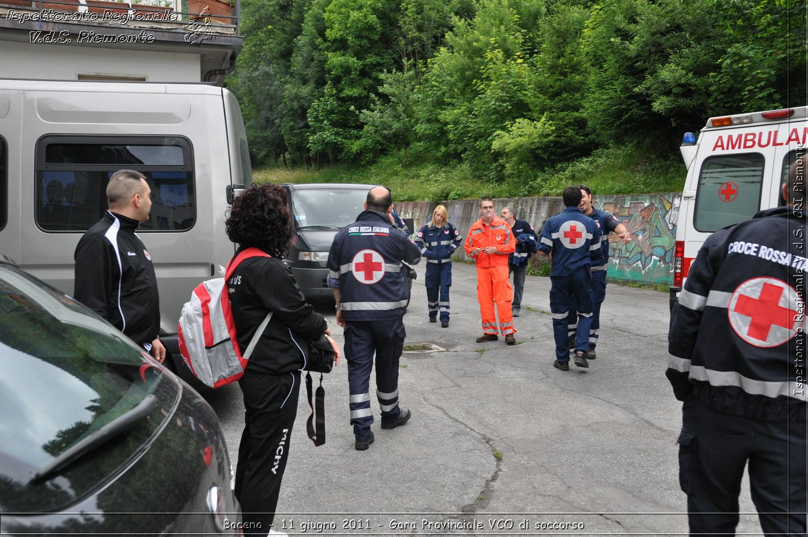 Baceno - 11 giugno 2011 - Gara Provinciale VCO di soccorso -  Croce Rossa Italiana - Ispettorato Regionale Volontari del Soccorso Piemonte