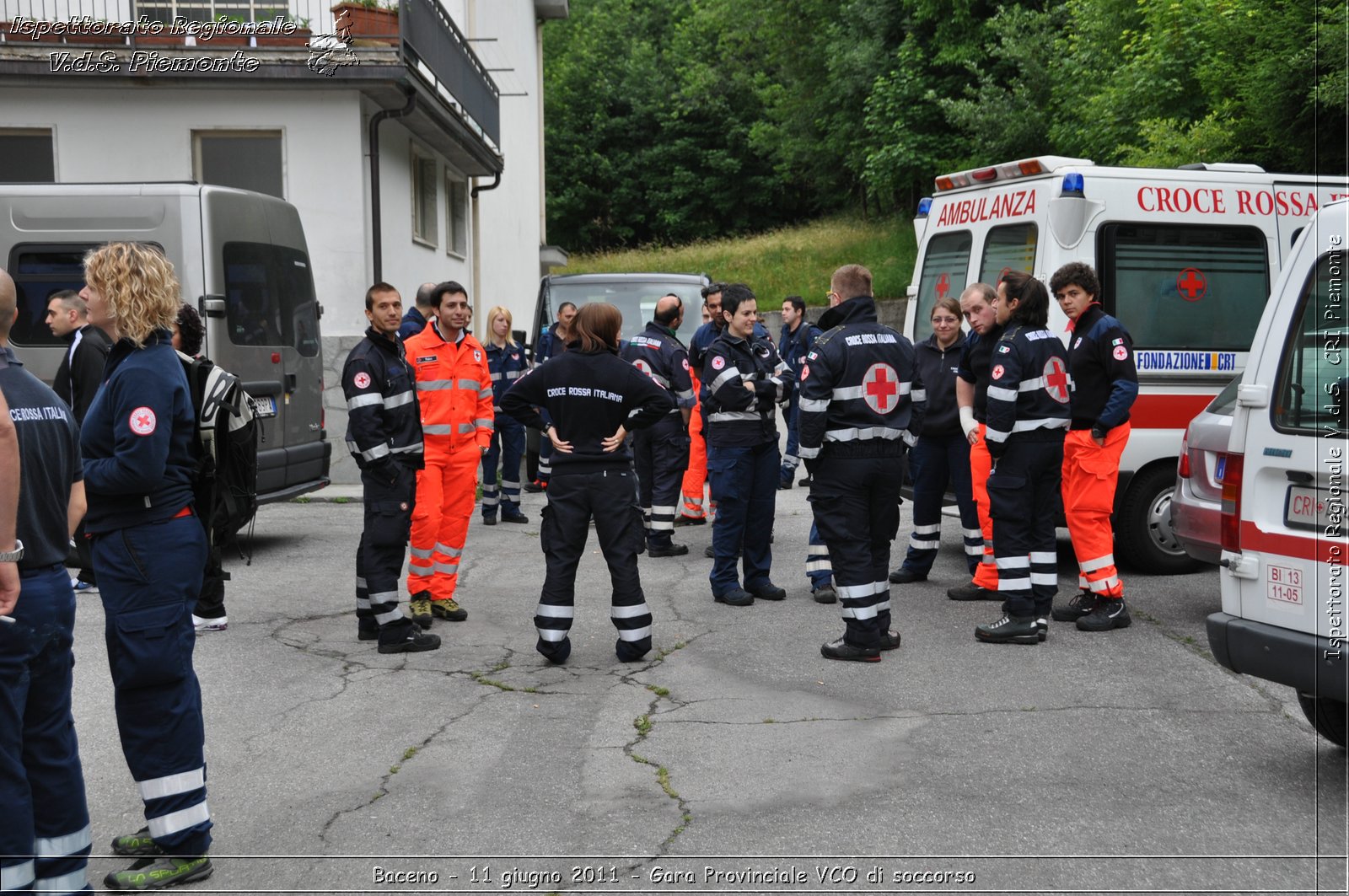 Baceno - 11 giugno 2011 - Gara Provinciale VCO di soccorso -  Croce Rossa Italiana - Ispettorato Regionale Volontari del Soccorso Piemonte