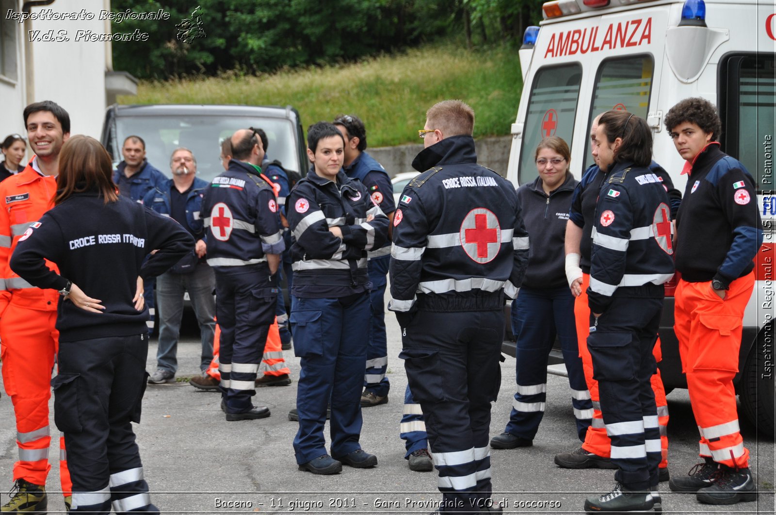Baceno - 11 giugno 2011 - Gara Provinciale VCO di soccorso -  Croce Rossa Italiana - Ispettorato Regionale Volontari del Soccorso Piemonte